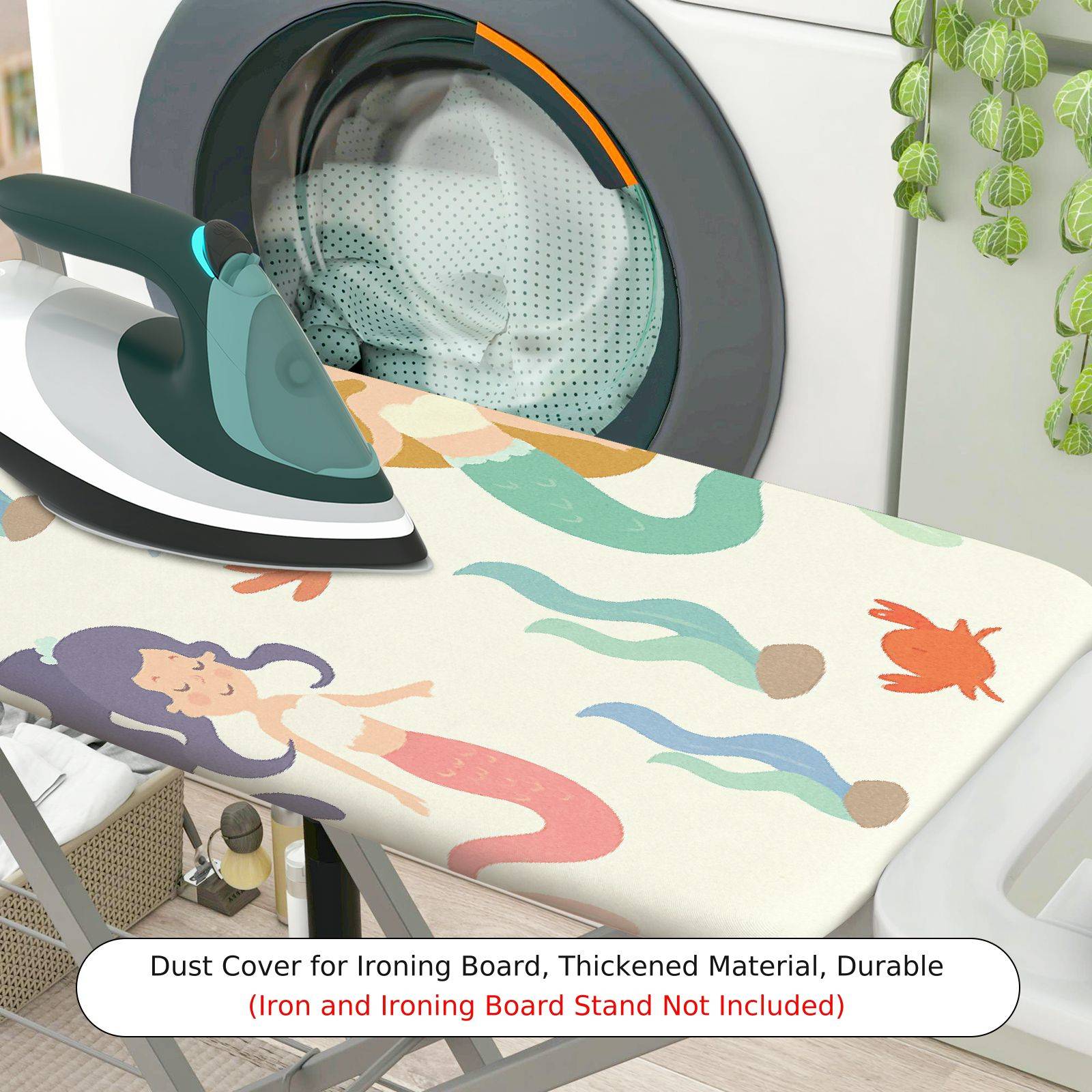 1-Piece Ocean Sea  Ironing Board Cover, Universal Size, Without Board