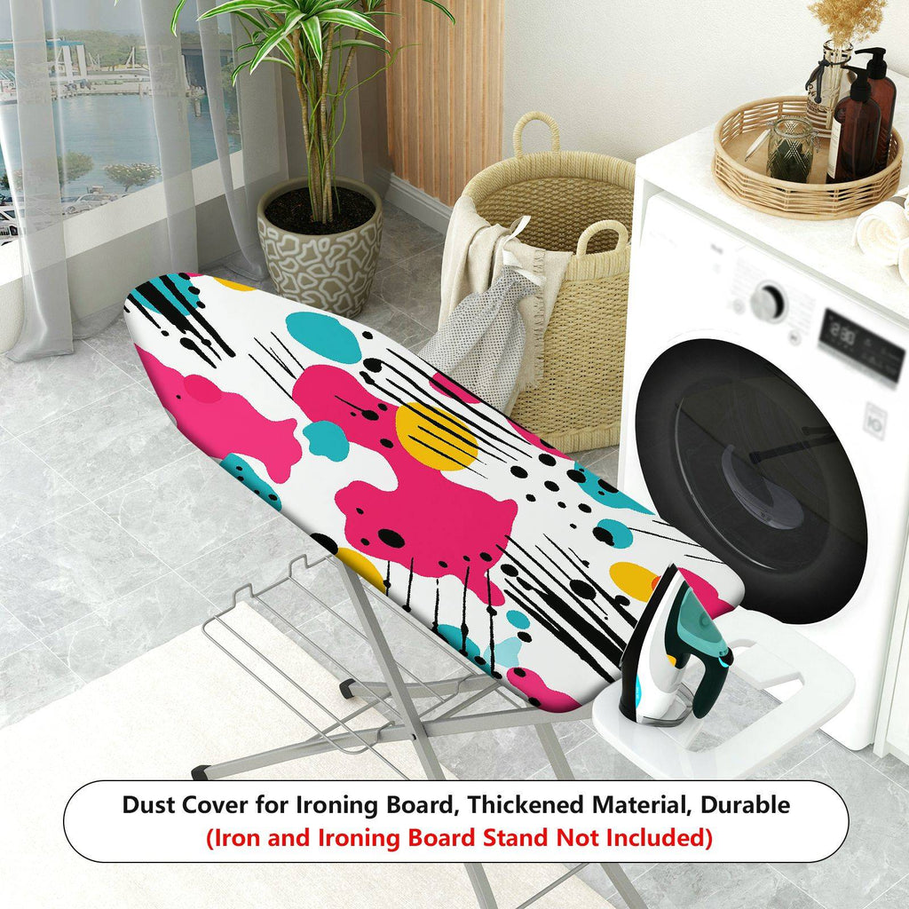 1-Piece Abstract Colorful Artistic  Ironing Board Cover, Universal Size, Without Board