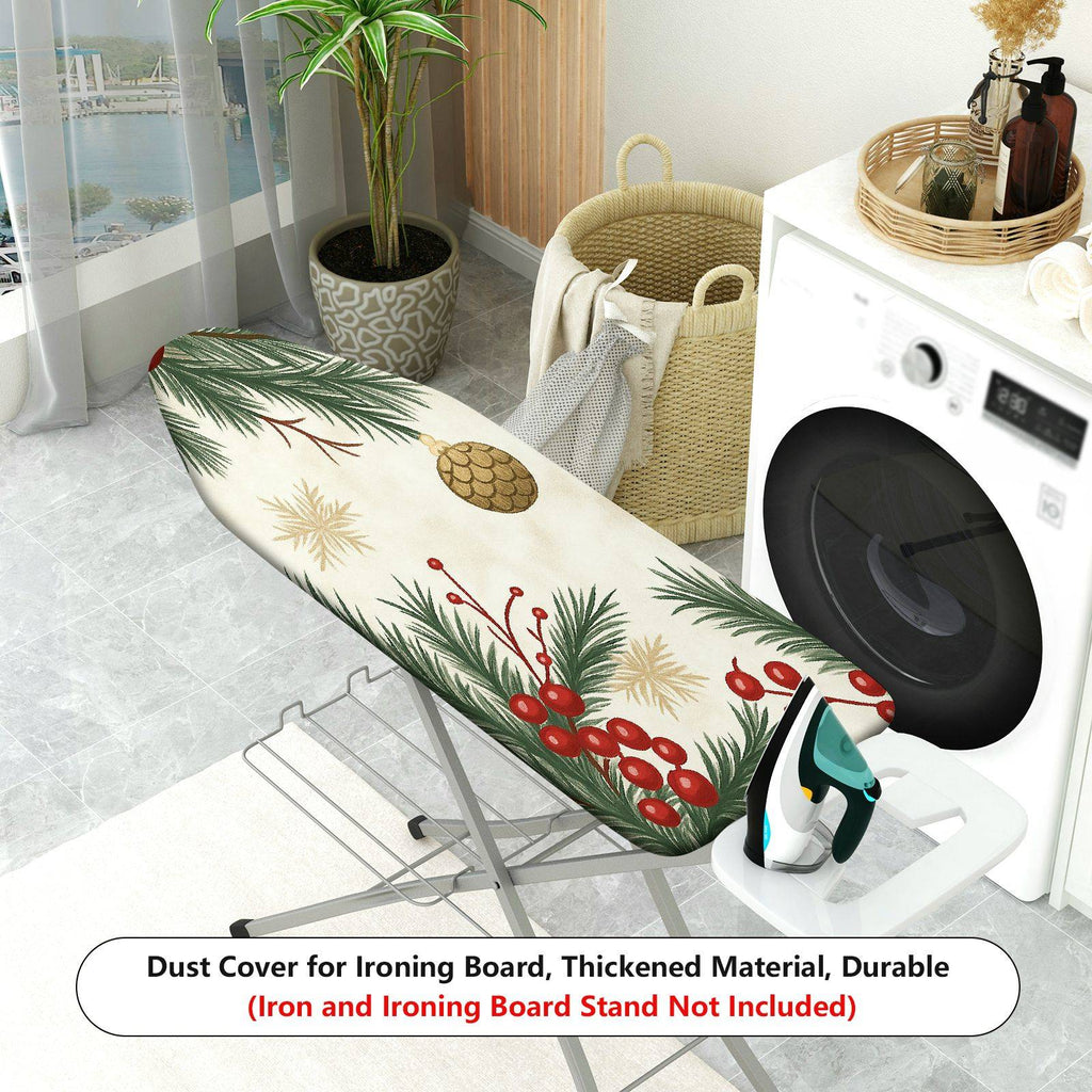 1-Piece Christmas Holiday Festive  Ironing Board Cover, Universal Size, Without Board