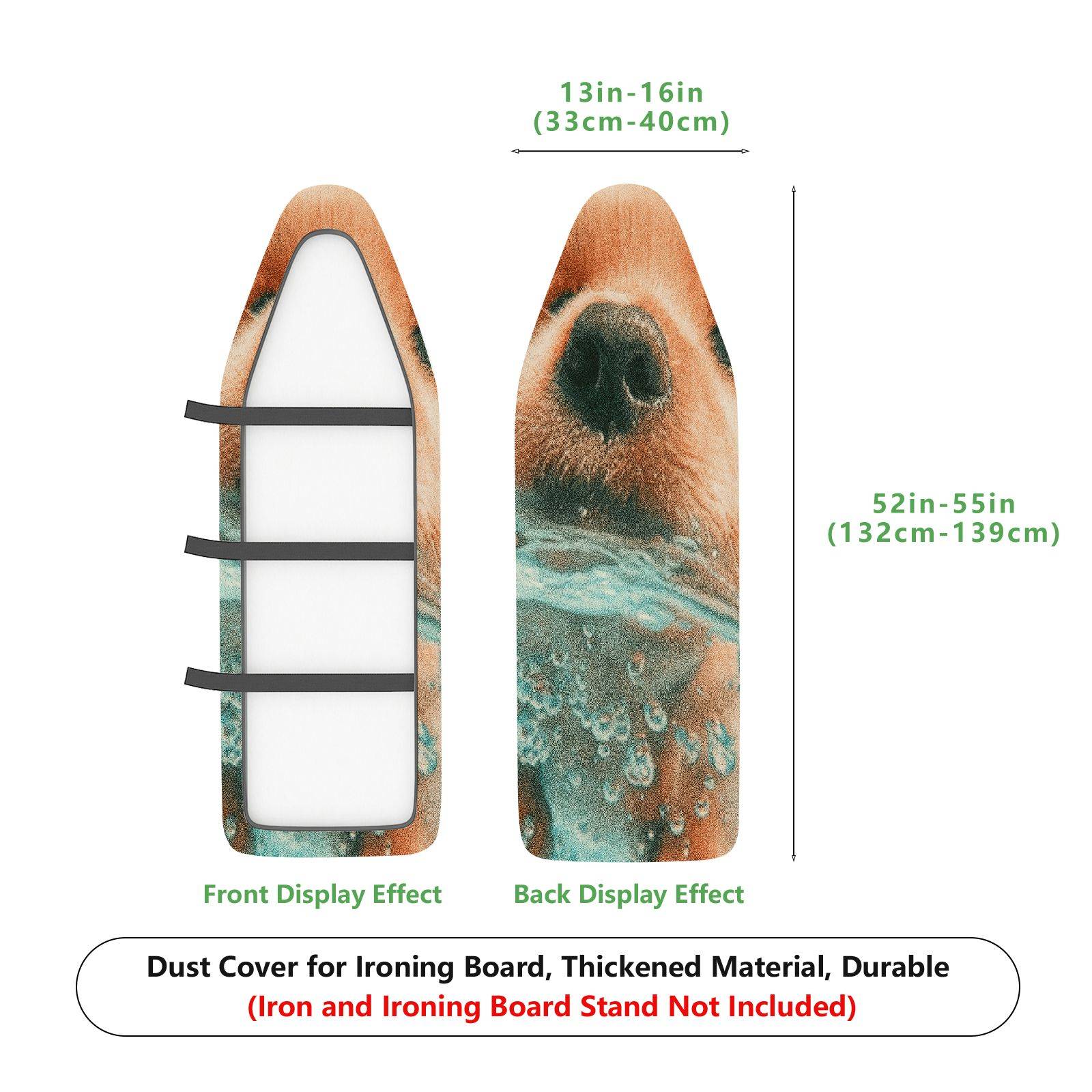 1-Piece Otter Sea Ocean  Ironing Board Cover, Universal Size, Without Board