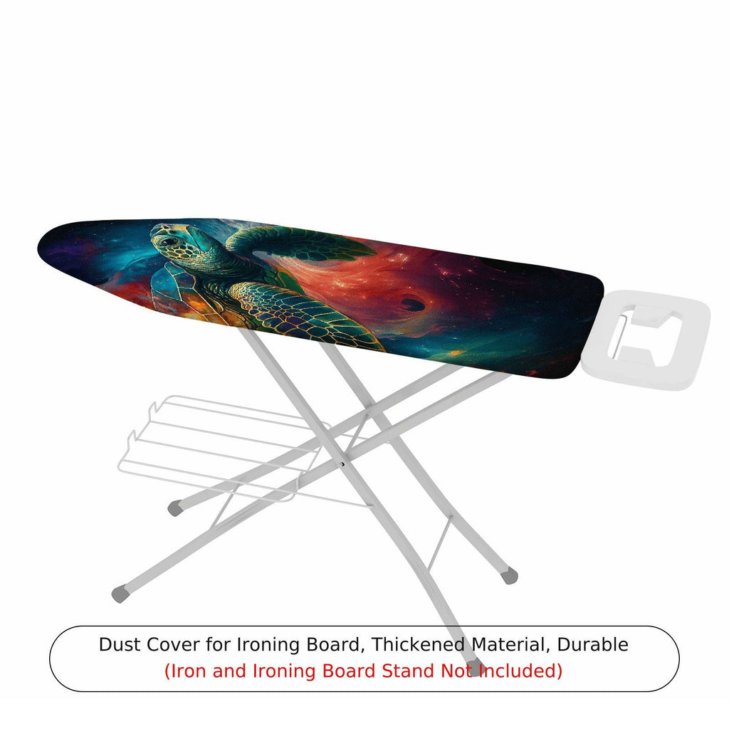 1-Piece Ocean Turtle Space  Ironing Board Cover, Universal Size, Without Board