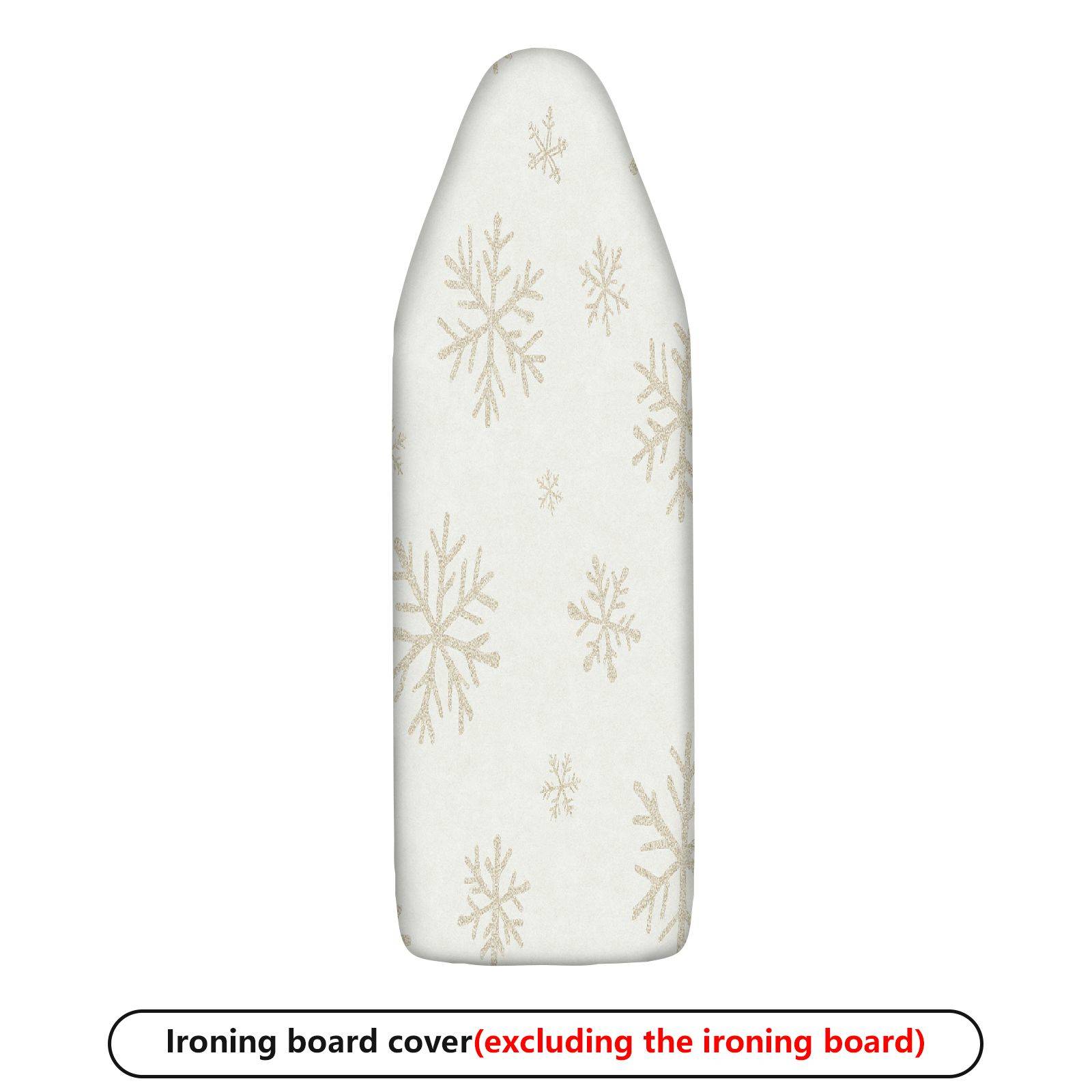 1-Piece Snowflake Winter Decoration Christmas  Ironing Board Cover, Universal Size, Without Board