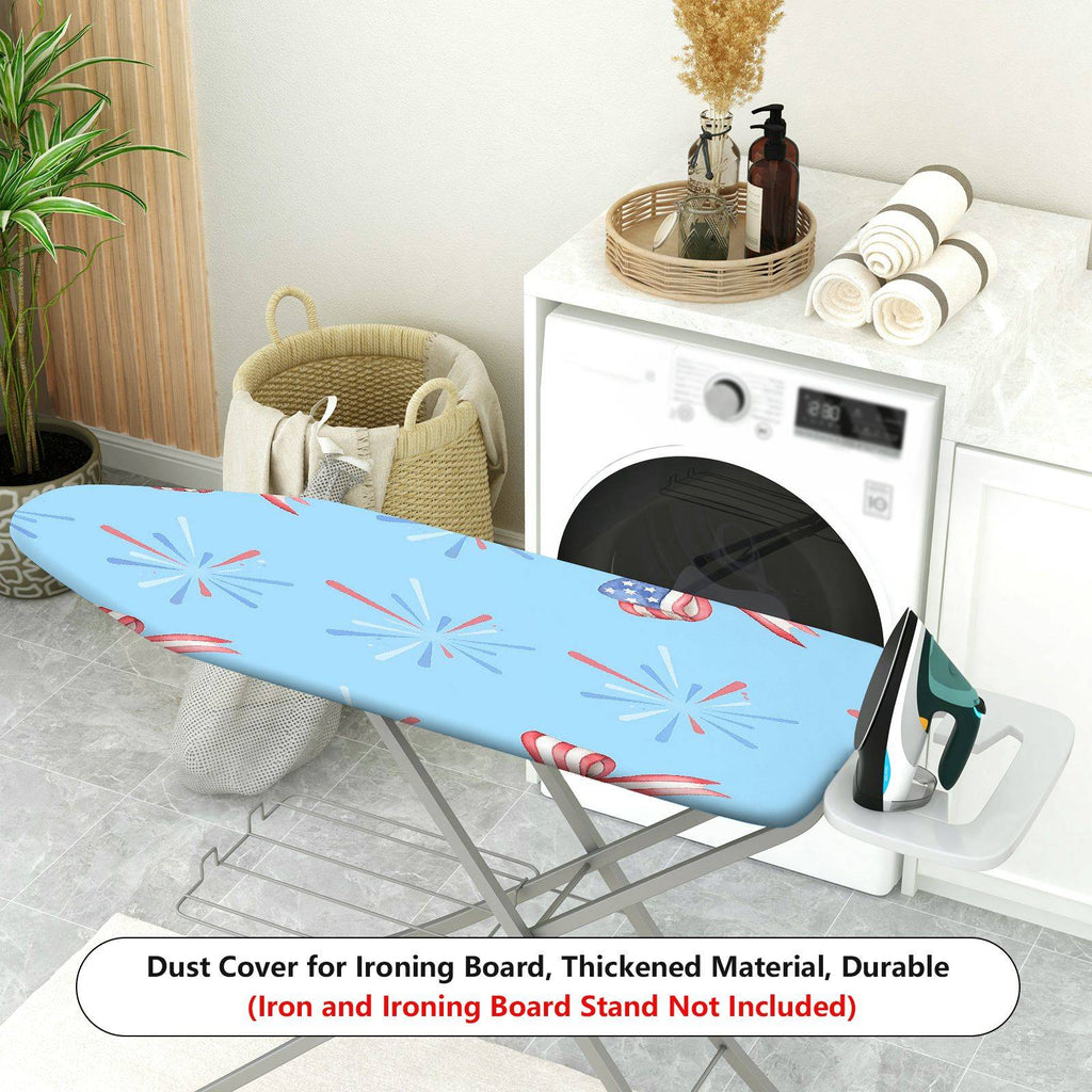 1-Piece American Style Festive Theme Firework Theme  Ironing Board Cover, Universal Size, Without Board
