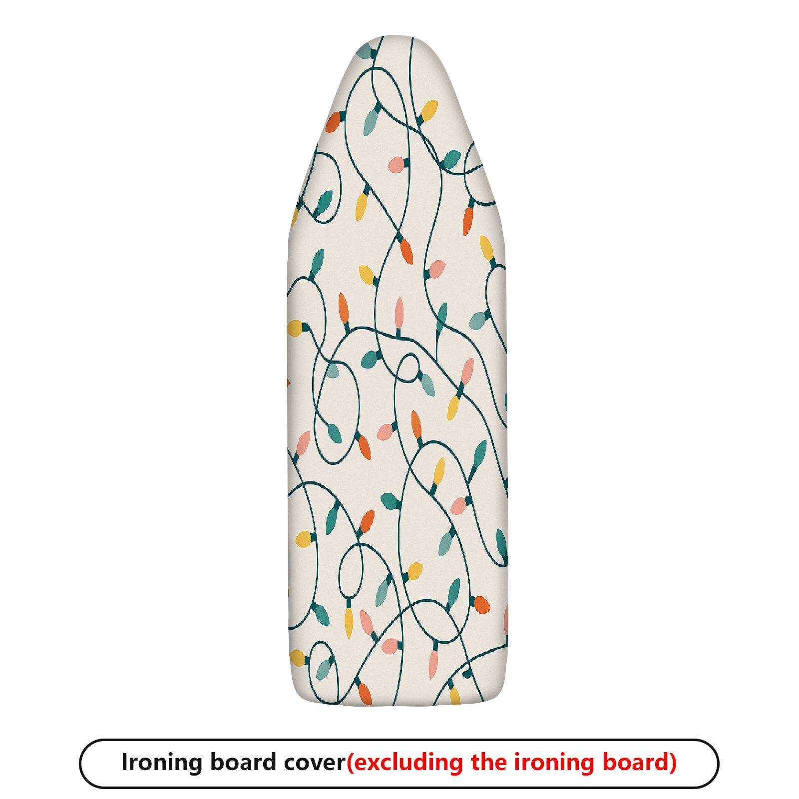 1-Piece Christmas  Festive Decoration  Ironing Board Cover, Universal Size, Without Board