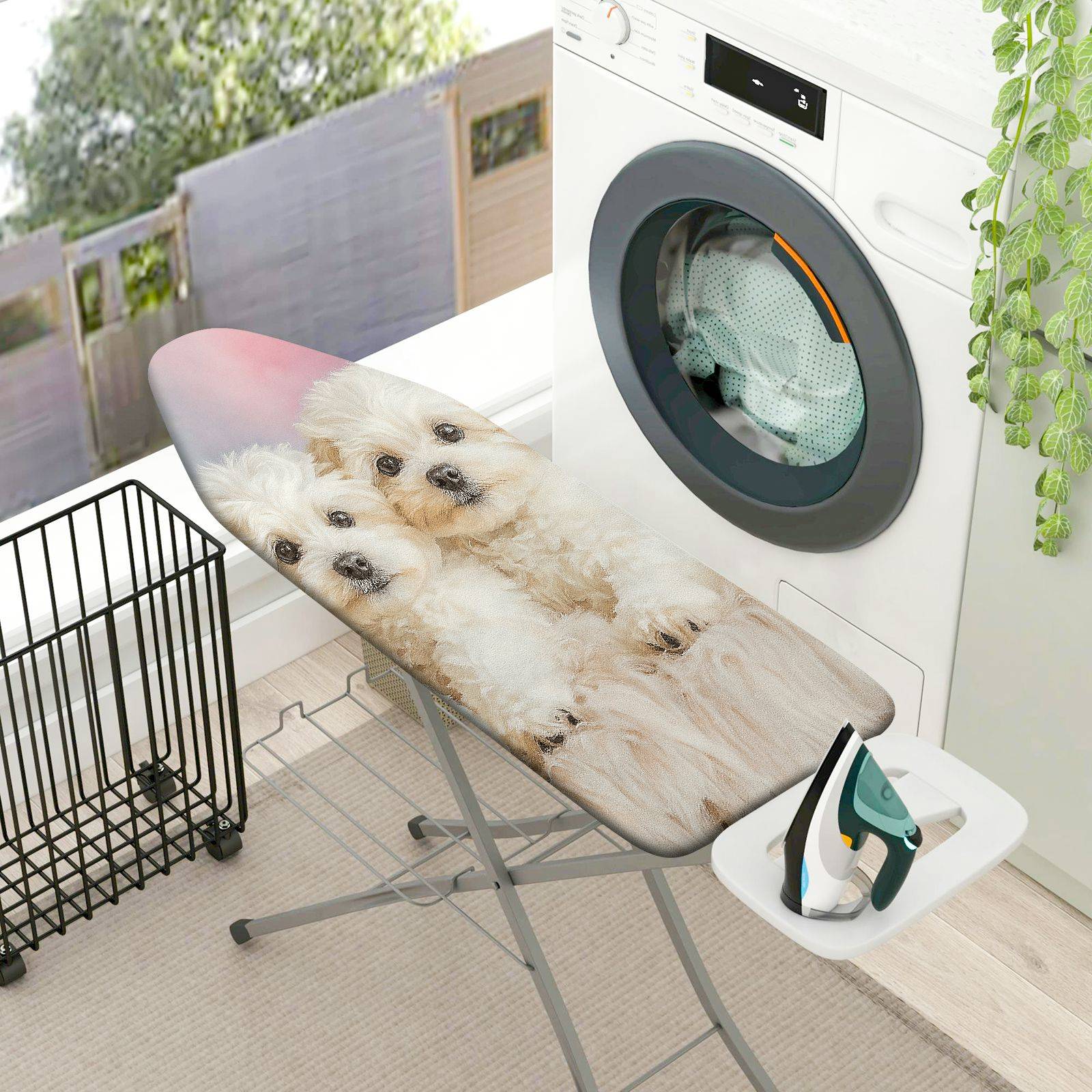 1-Piece dog pet animal  Ironing Board Cover, Universal Size, Without Board