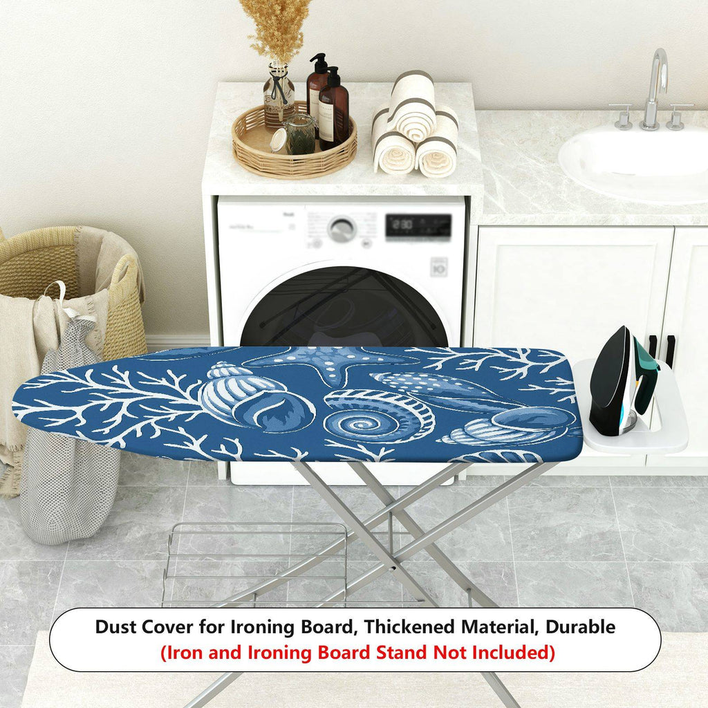 1-Piece Ocean Shell Star  Ironing Board Cover, Universal Size, Without Board