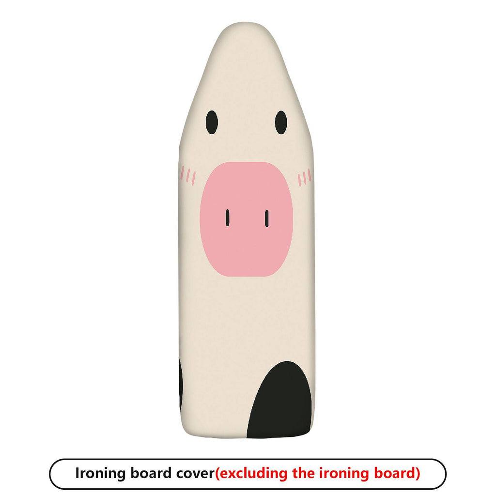 1-Piece Pig Cow Animal  Ironing Board Cover, Universal Size, Without Board