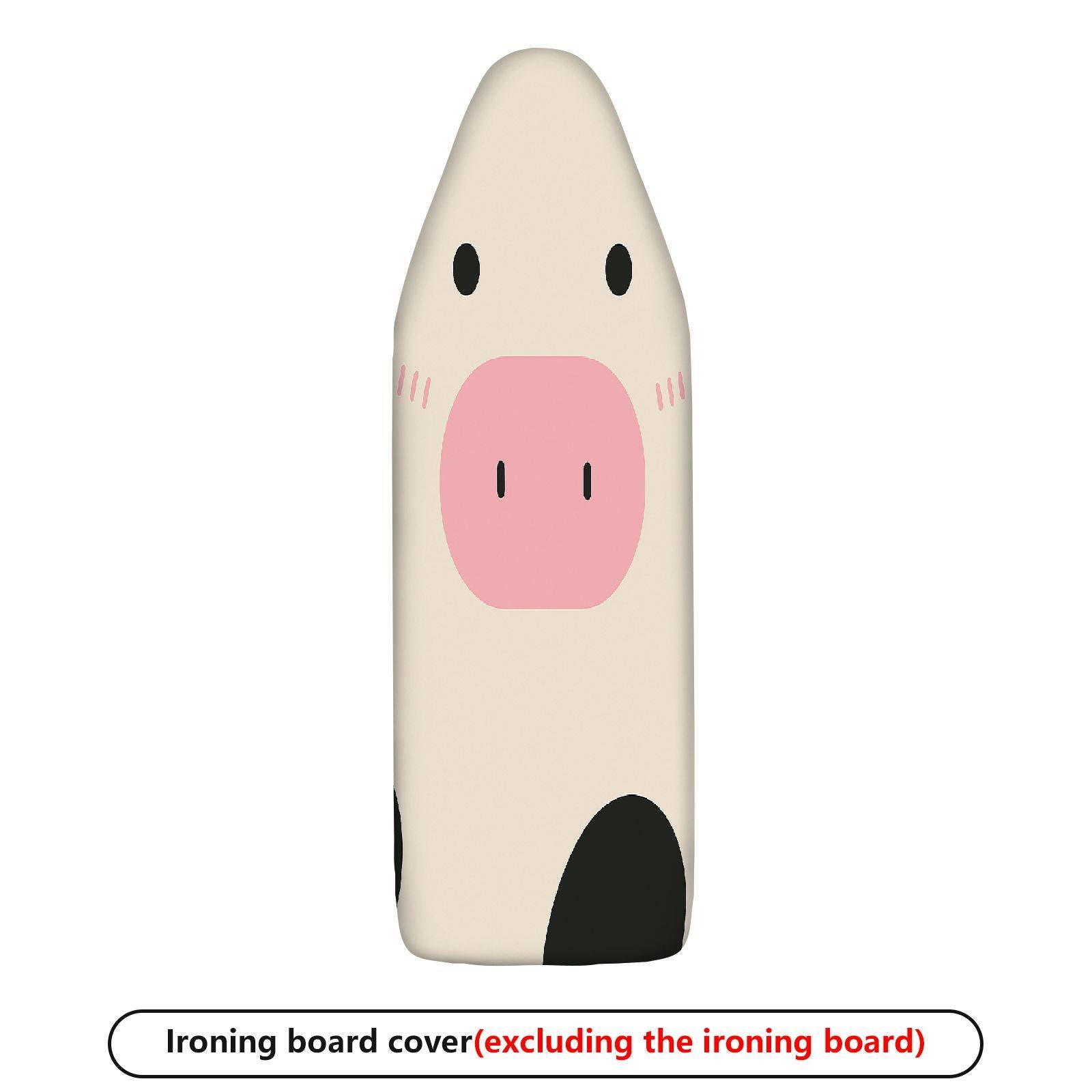 1-Piece Pig Cow Animal  Ironing Board Cover, Universal Size, Without Board