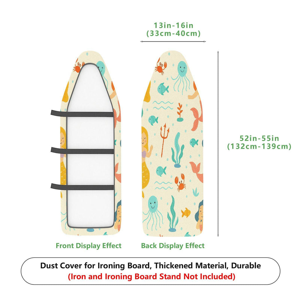 1-Piece Ocean Sea  Ironing Board Cover, Universal Size, Without Board