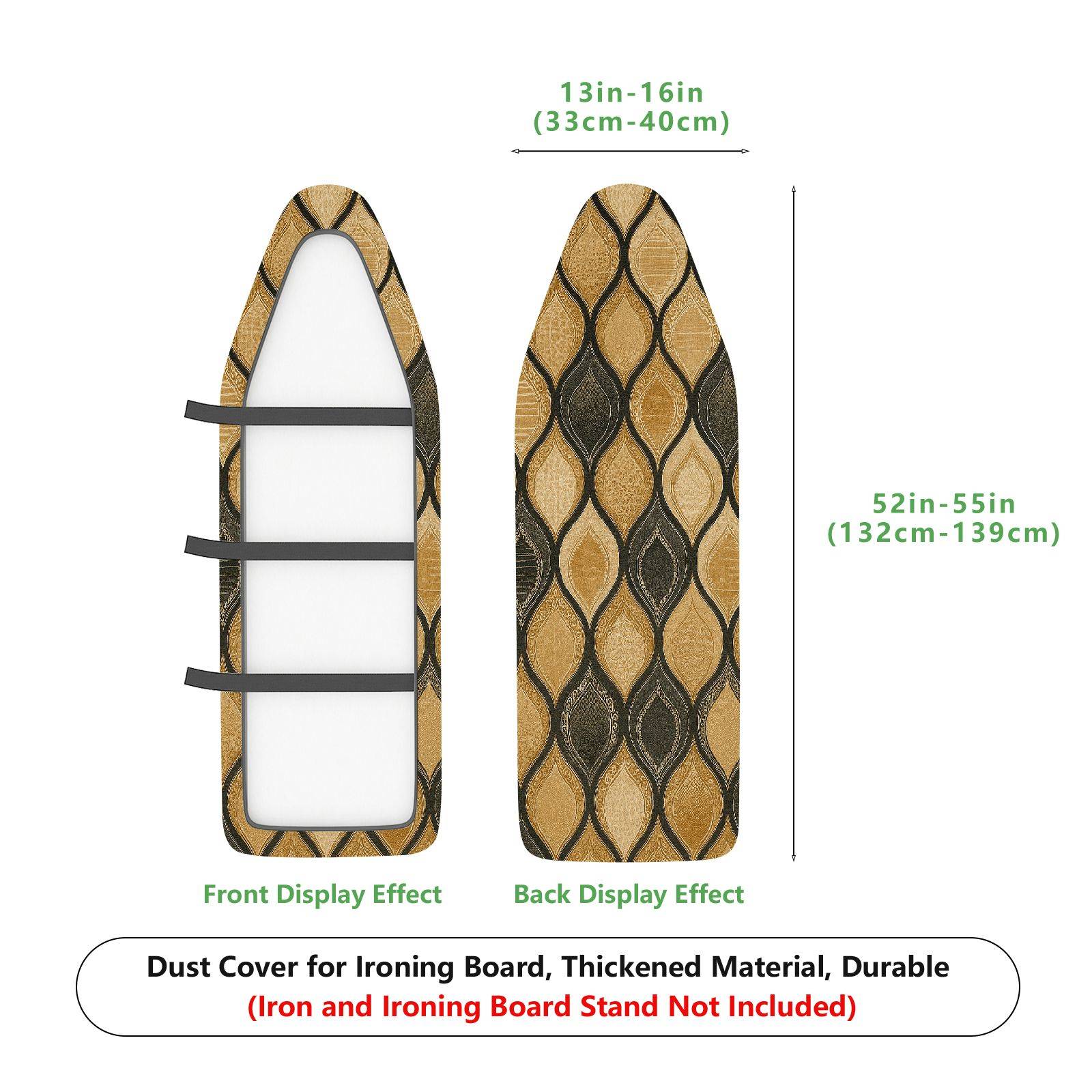 1-Piece Geometric Retro Modern  Ironing Board Cover, Universal Size, Without Board
