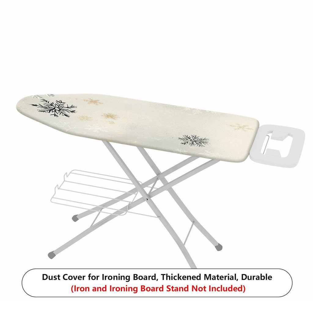 1-Piece Christmas Snowflake Winter  Ironing Board Cover, Universal Size, Without Board