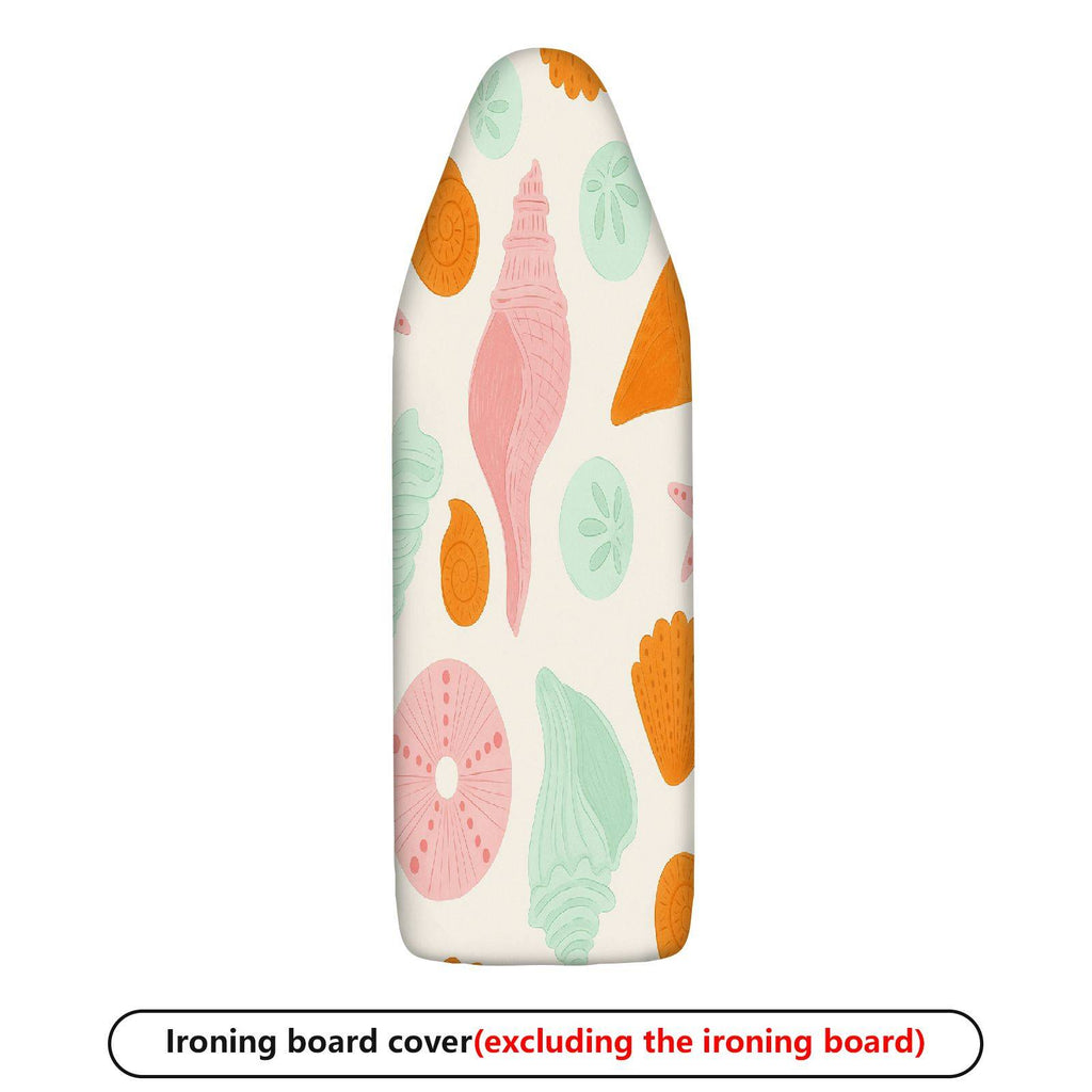 1-Piece Ocean Shell Beach  Ironing Board Cover, Universal Size, Without Board
