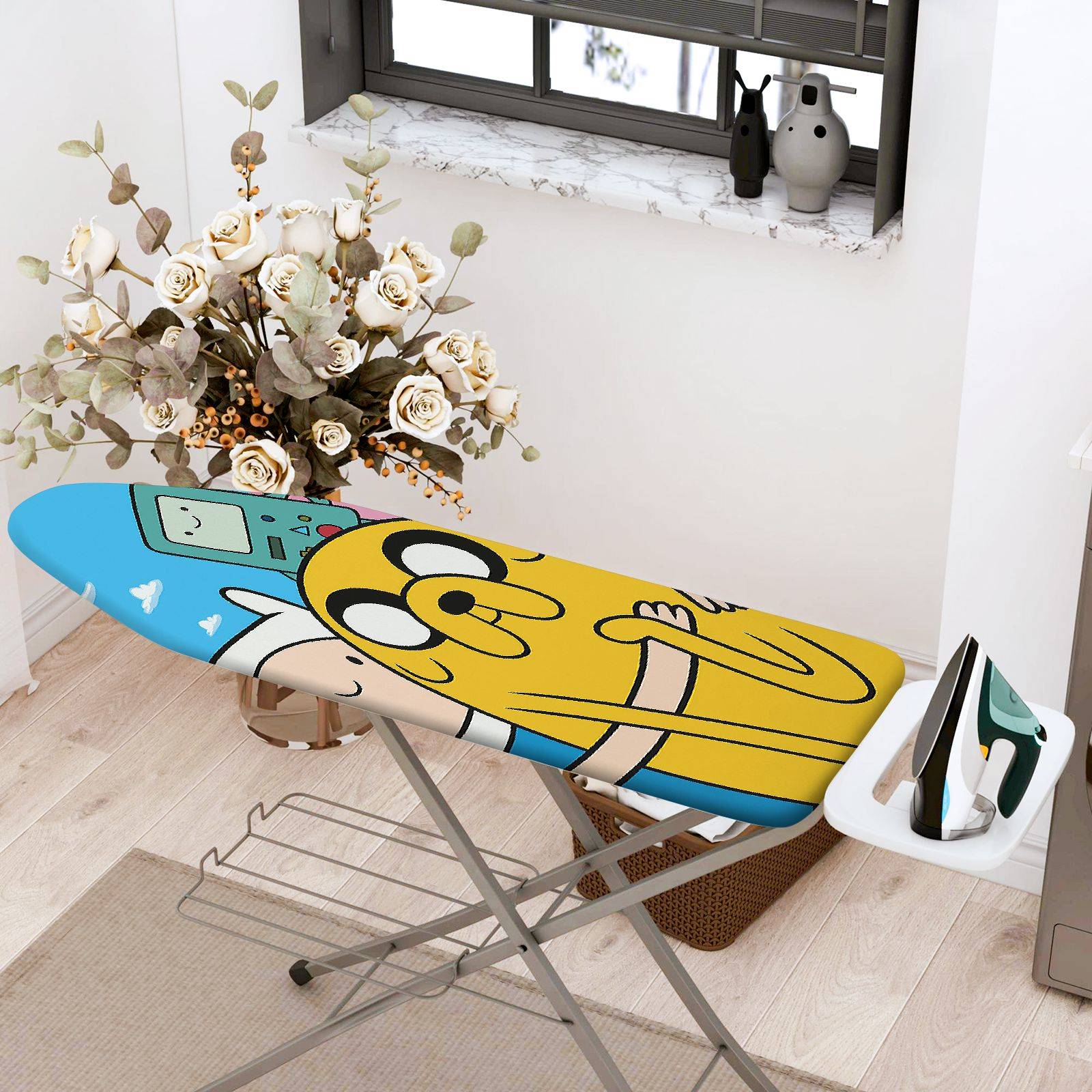 1-Piece Animation Adventure  Ironing Board Cover, Universal Size, Without Board