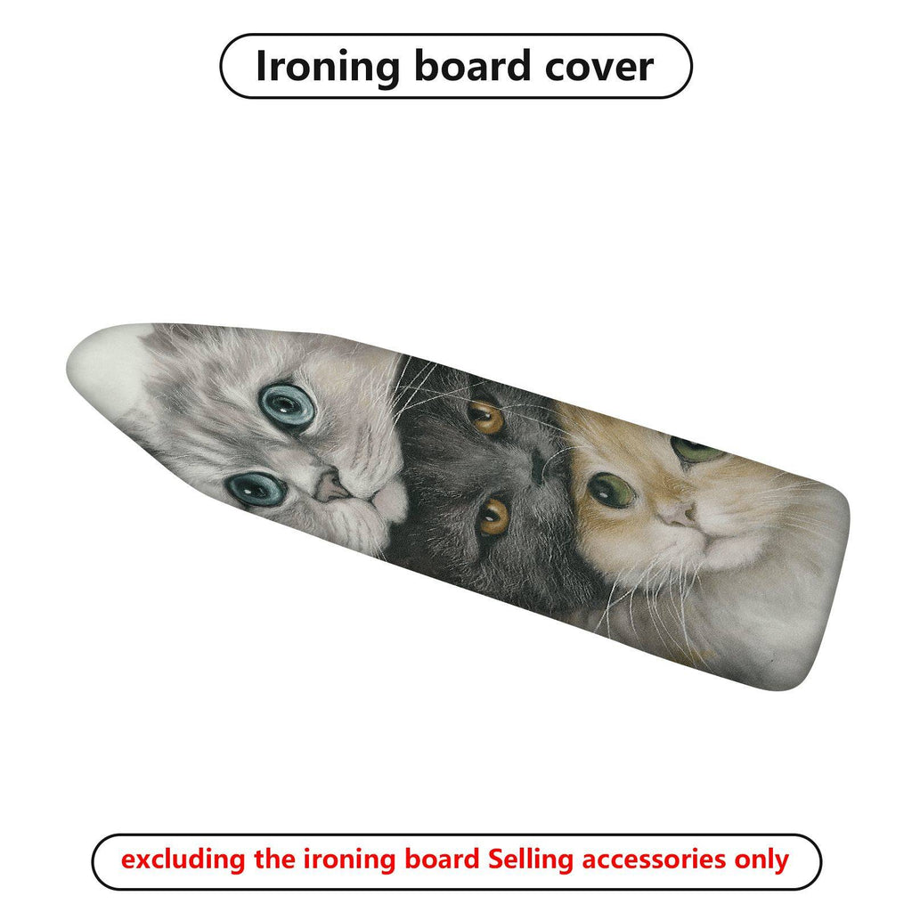 1-Piece Cat Animal Cute  Ironing Board Cover, Universal Size, Without Board