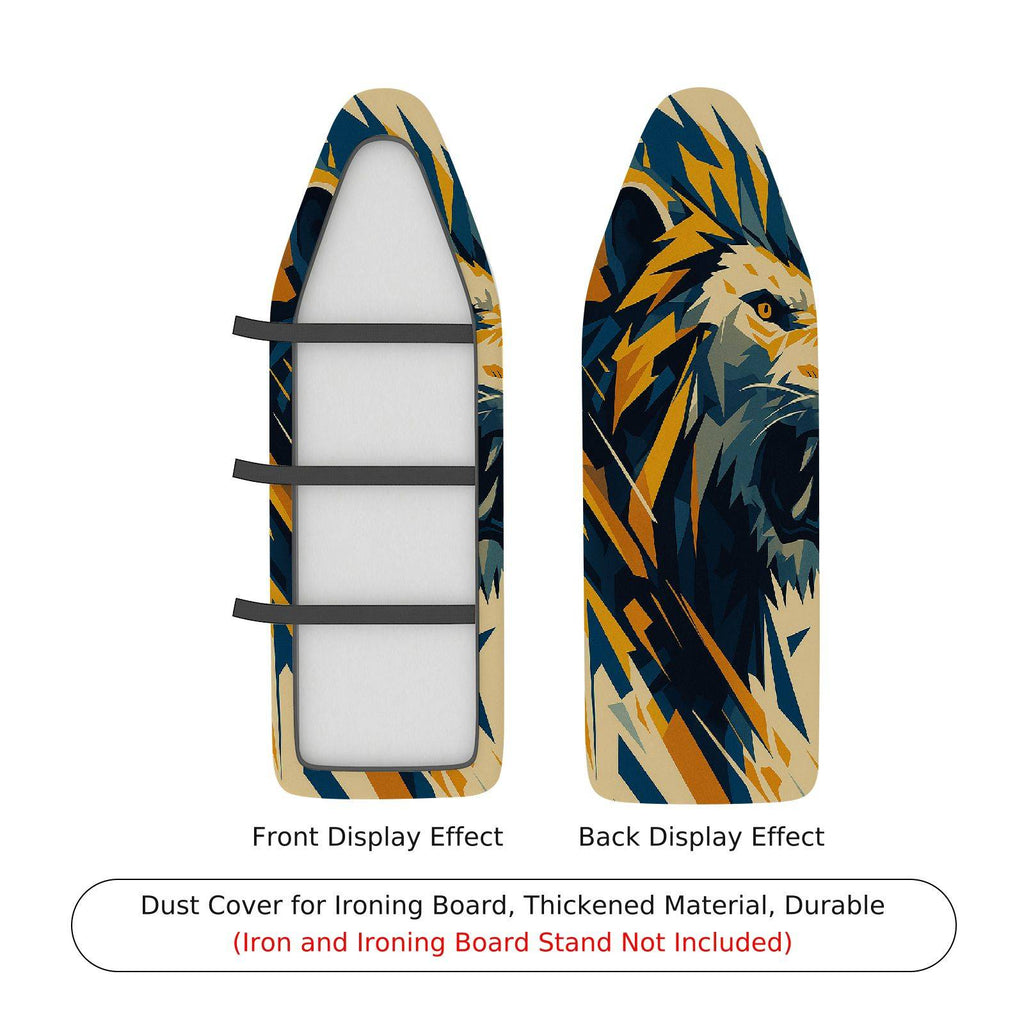 1-Piece Abstract Lion Pattern Graphic  Ironing Board Cover, Universal Size, Without Board