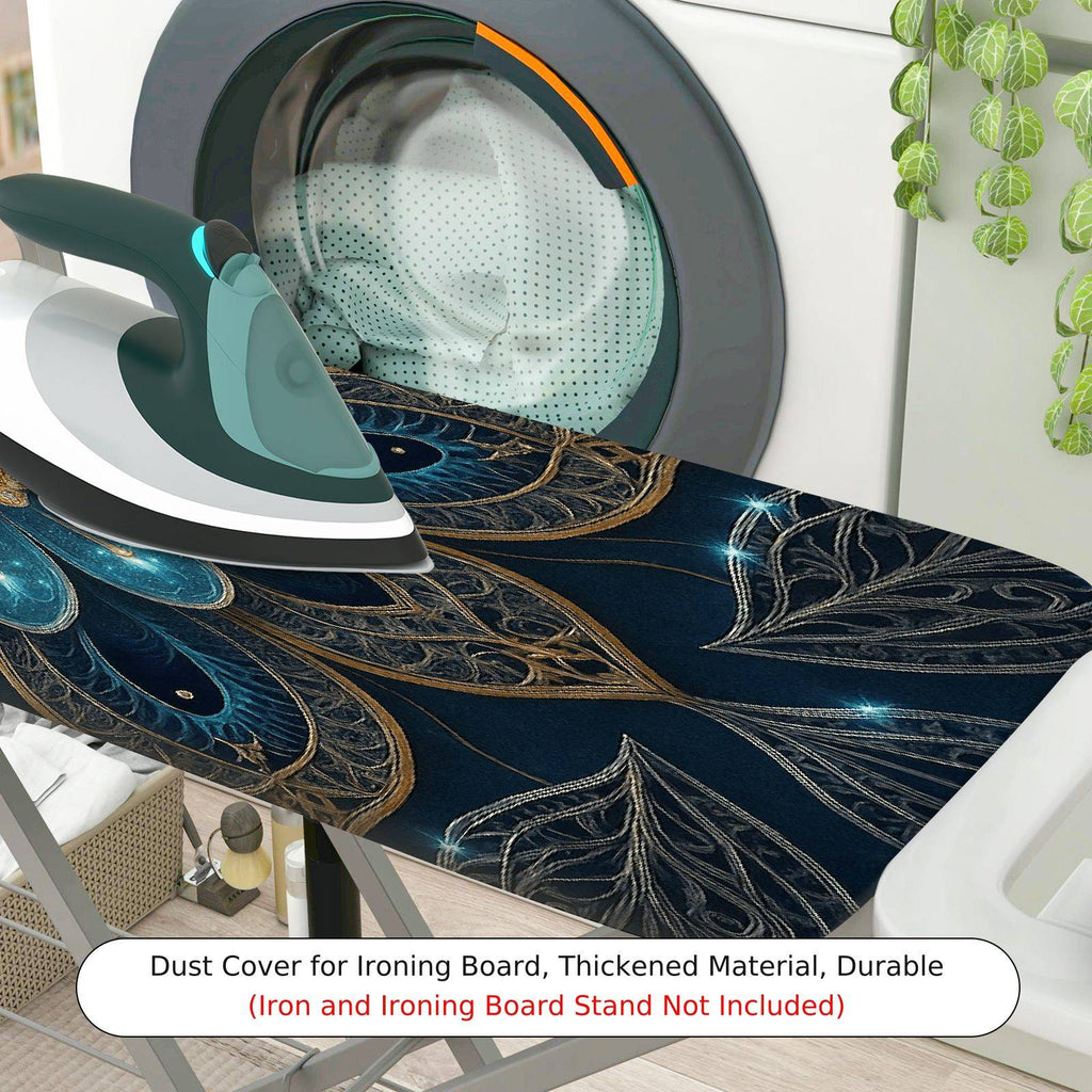 1-Piece Floral Abstract Artistic  Ironing Board Cover, Universal Size, Without Board