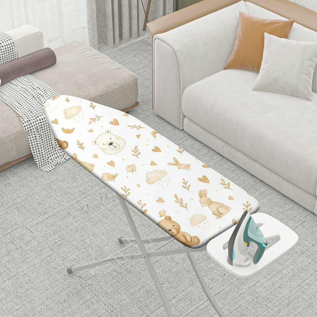 1-Piece Animal Cloud Heart  Ironing Board Cover, Universal Size, Without Board