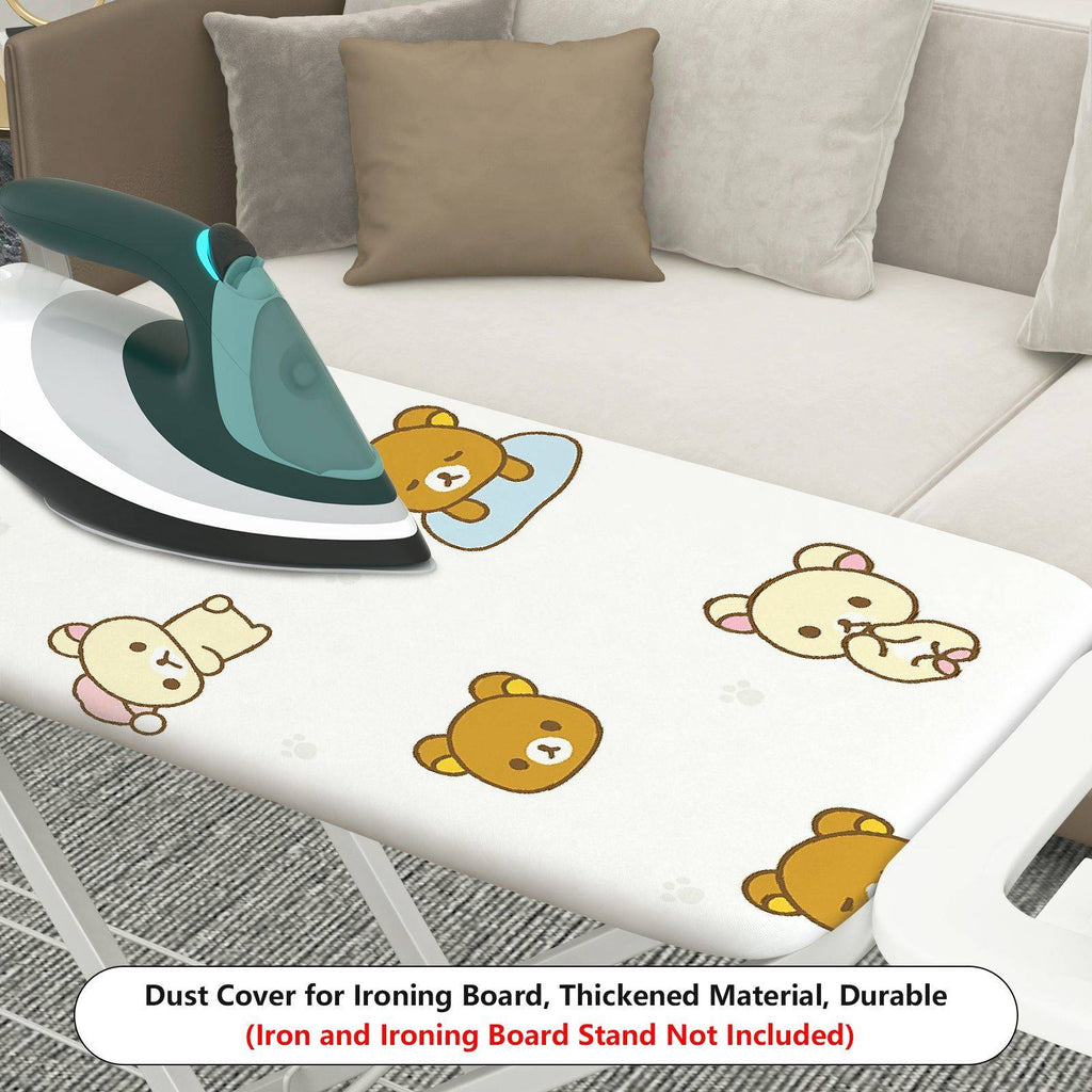 1-Piece Cute  Bear Pattern Animal Style Kawaii  Ironing Board Cover, Universal Size, Without Board