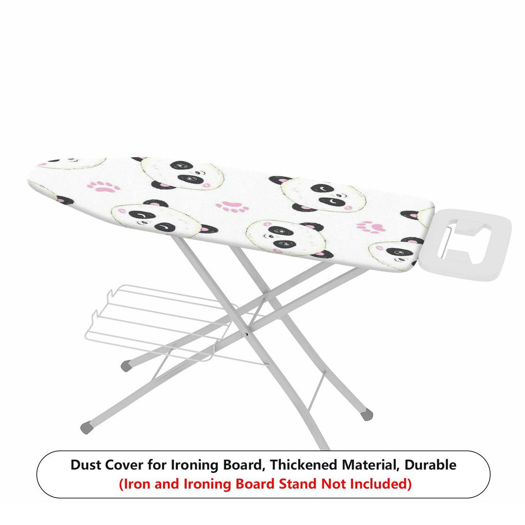 1-Piece Panda  Animal Pink  Ironing Board Cover, Universal Size, Without Board