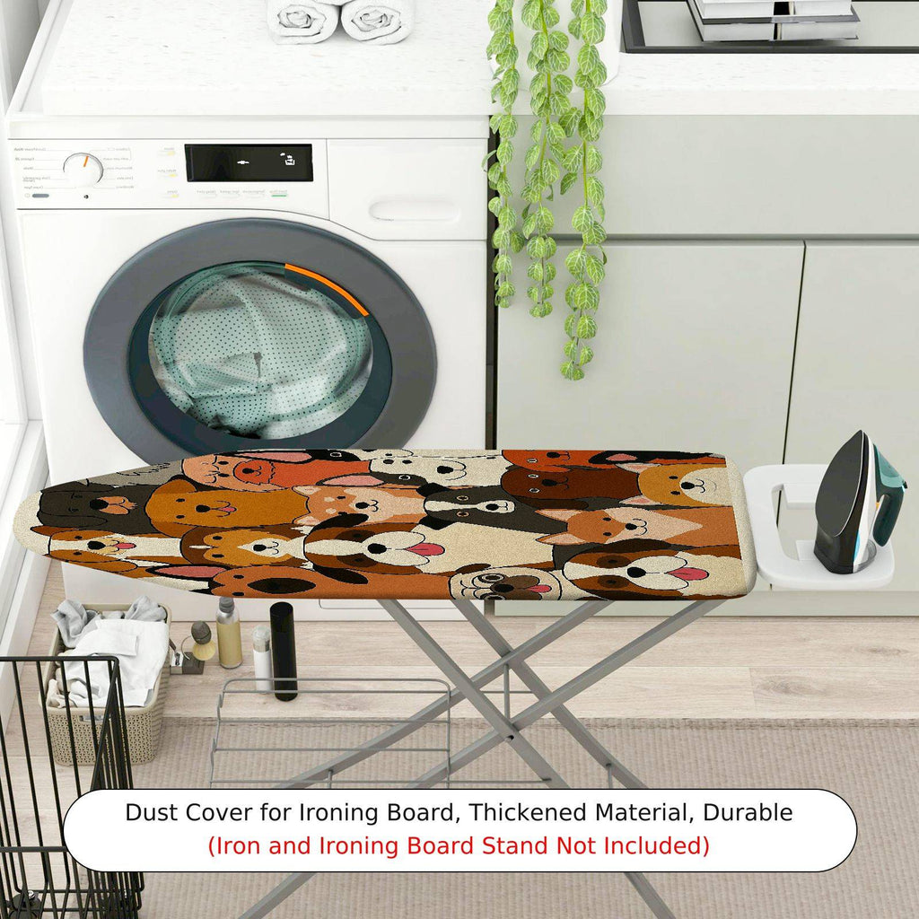1-Piece Dog Animal Pet  Ironing Board Cover, Universal Size, Without Board