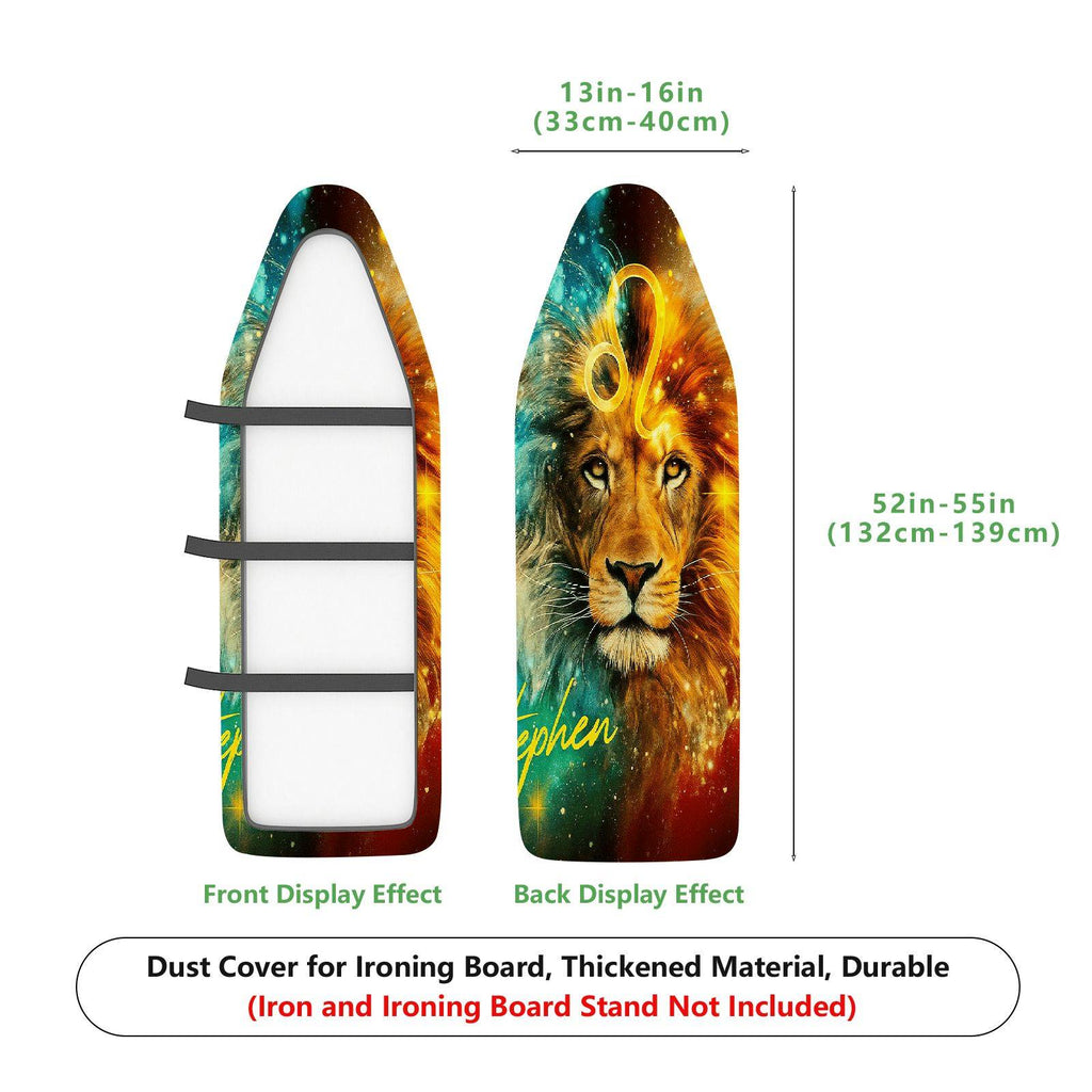 1-Piece Lion Galaxy Abstract  Ironing Board Cover, Universal Size, Without Board