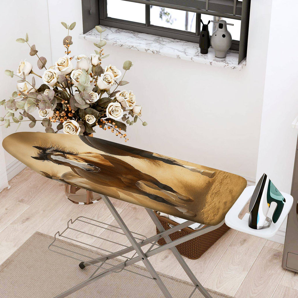 1-Piece Horse Animal Running  Ironing Board Cover, Universal Size, Without Board