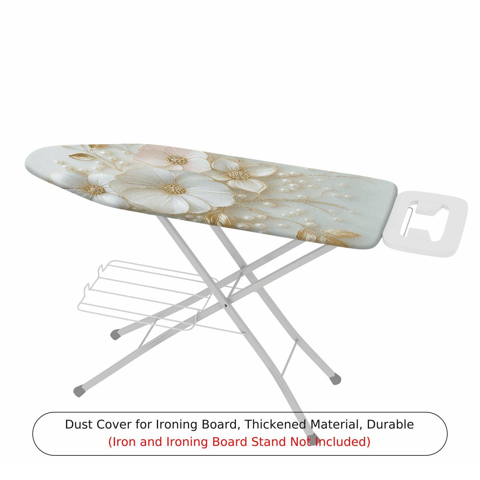 1-Piece Floral Elegant Vintage  Ironing Board Cover, Universal Size, Without Board