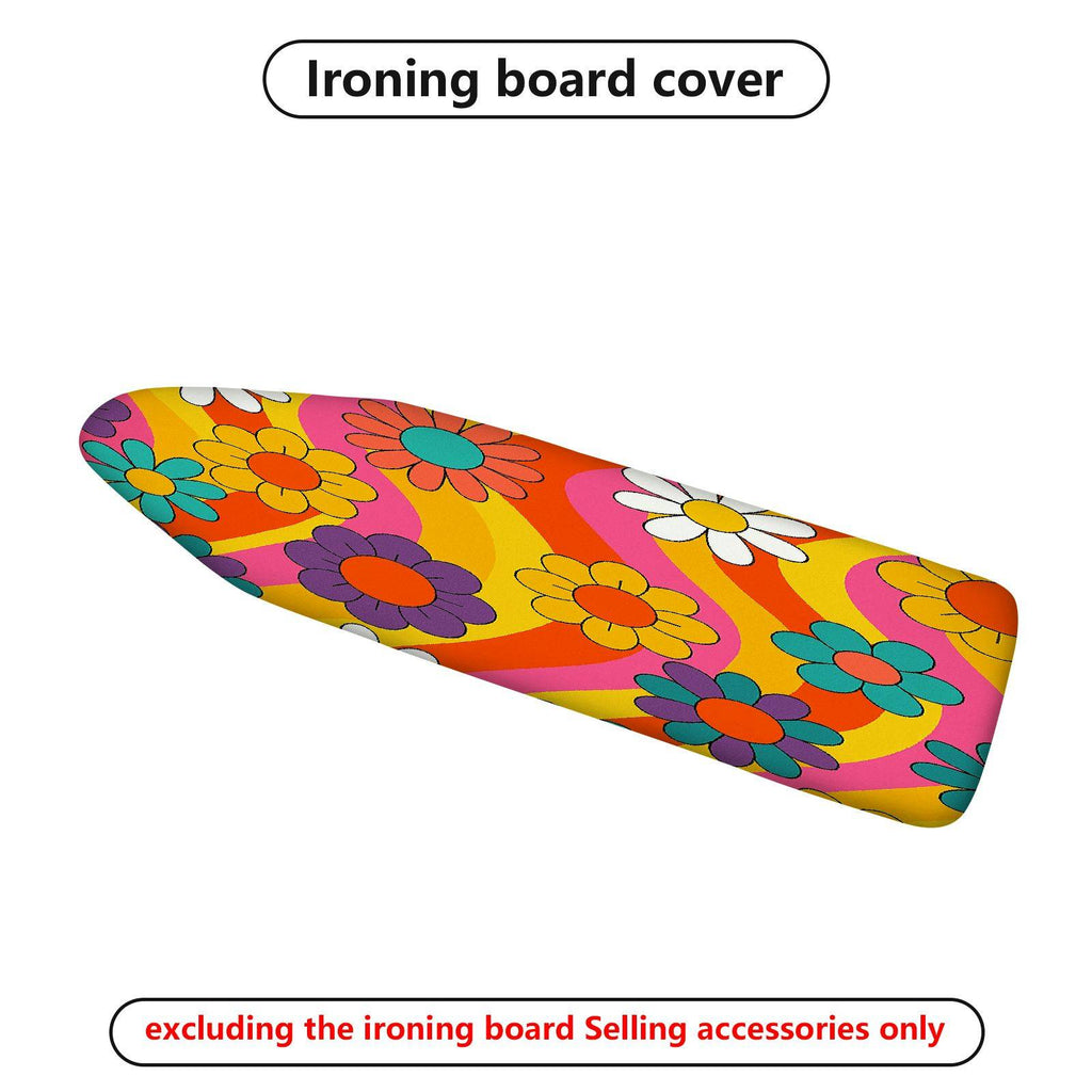 1-Piece Floral Colorful Retro  Ironing Board Cover, Universal Size, Without Board