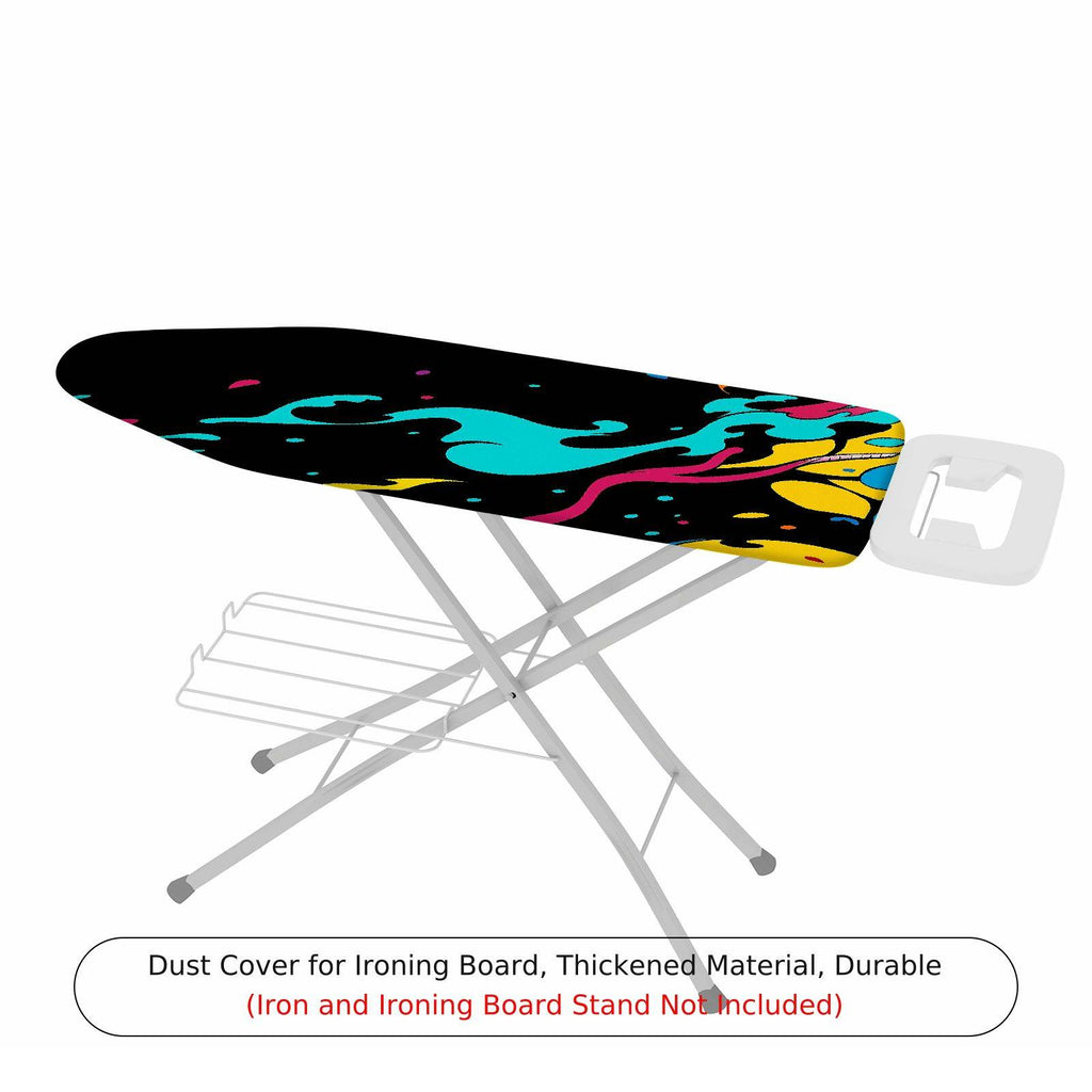 1-Piece Abstract Colorful Artistic  Ironing Board Cover, Universal Size, Without Board