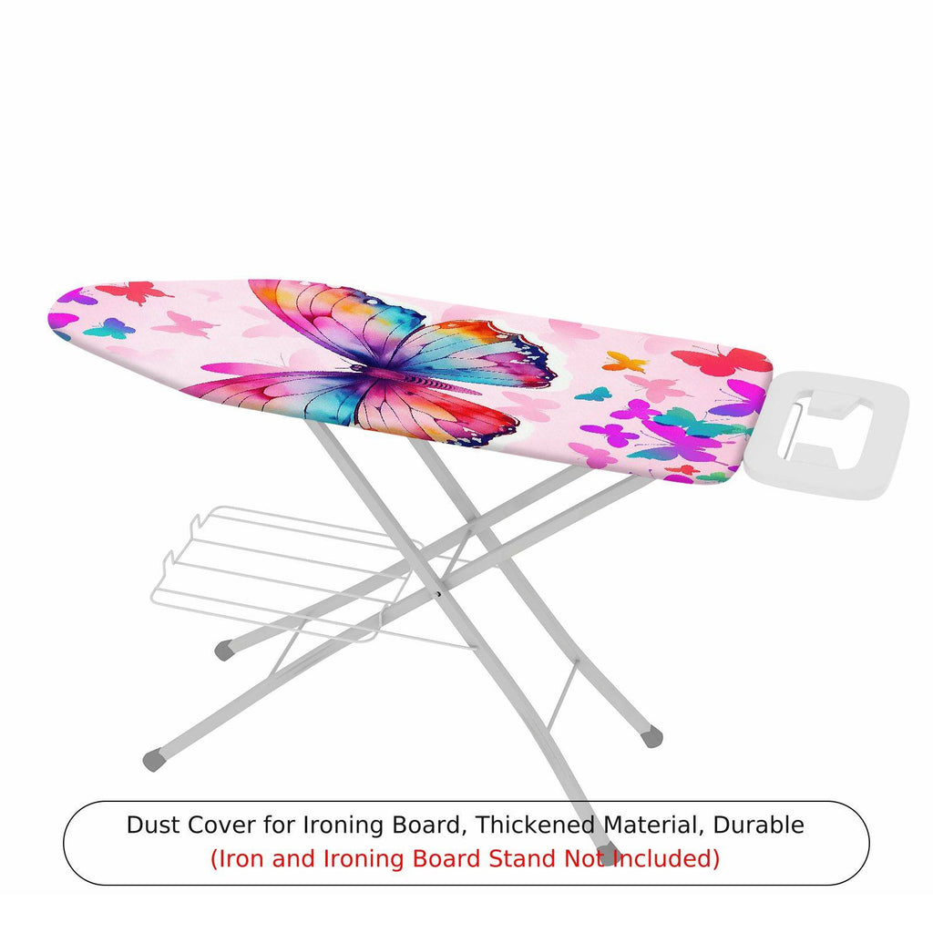 1-Piece butterfly pink colorful  Ironing Board Cover, Universal Size, Without Board