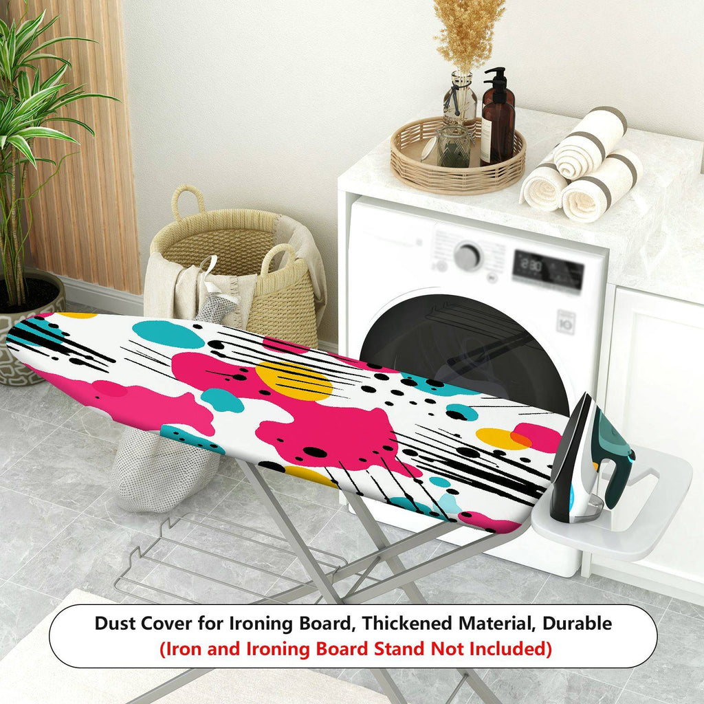 1-Piece Abstract Colorful Artistic  Ironing Board Cover, Universal Size, Without Board