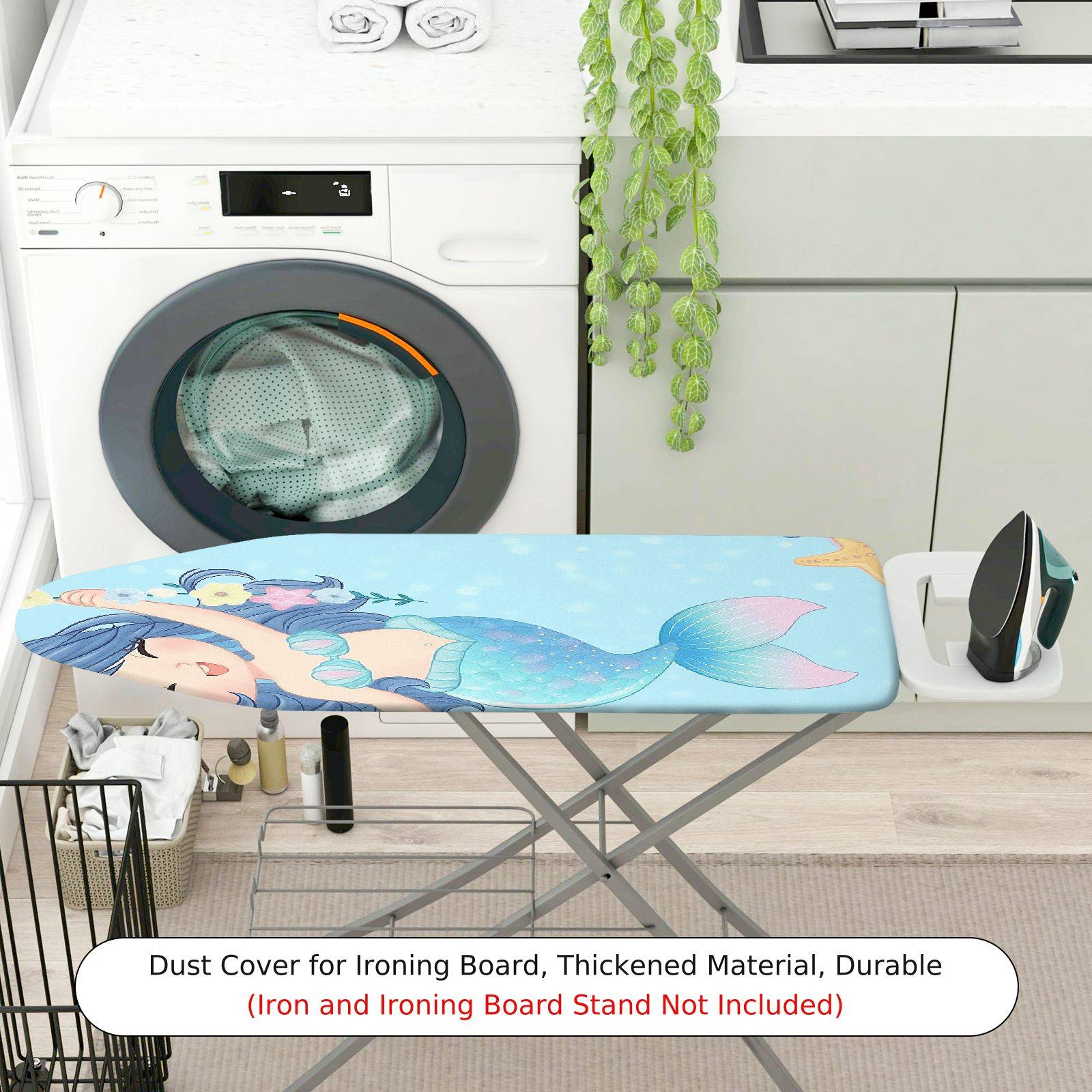 1-Piece Ocean  Ironing Board Cover, Universal Size, Without Board