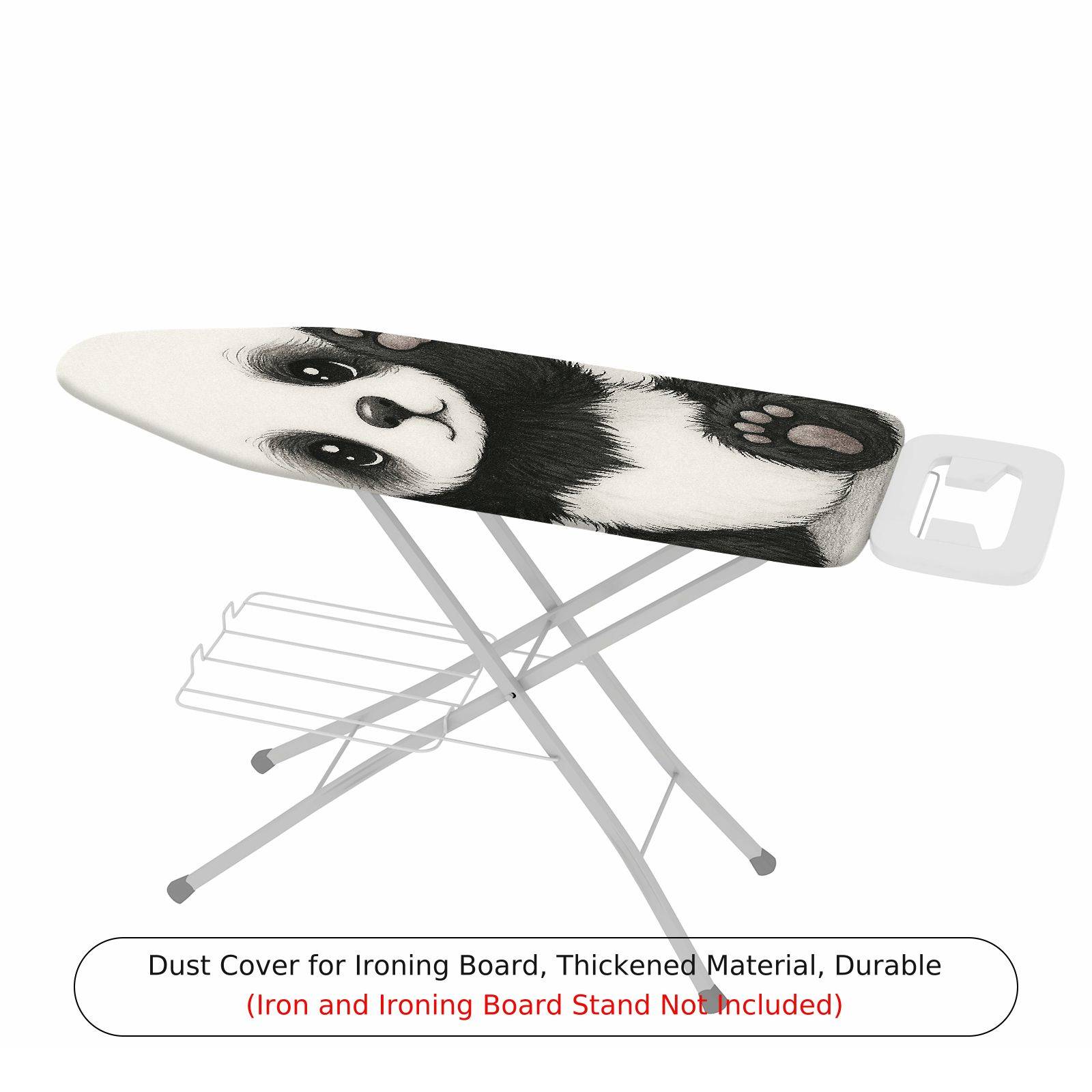 1-Piece Panda Bear Animal  Ironing Board Cover, Universal Size, Without Board