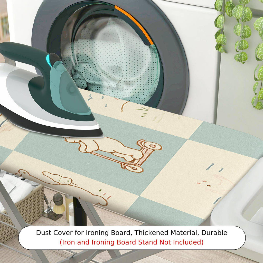 1-Piece Animal Bear  Ironing Board Cover, Universal Size, Without Board