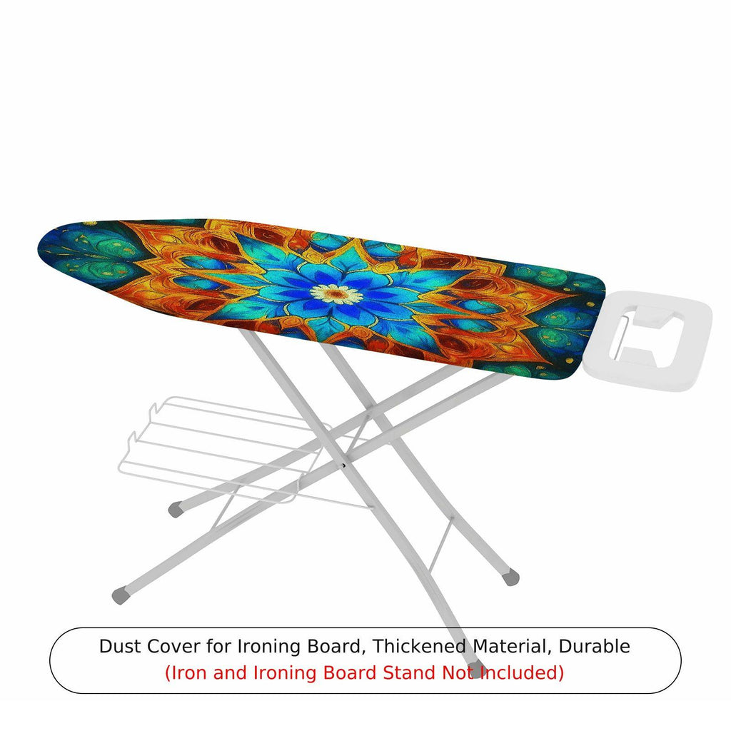 1-Piece Floral Abstract Bohemian  Ironing Board Cover, Universal Size, Without Board