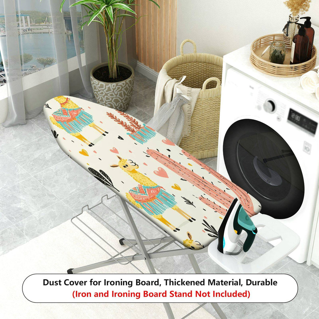 1-Piece Animal Cactus Heart  Ironing Board Cover, Universal Size, Without Board