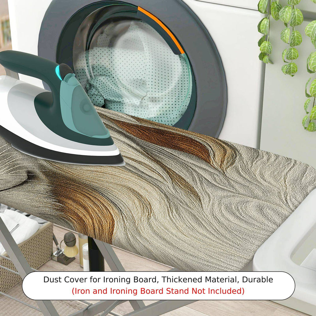 1-Piece Lion Wildlife Animal  Ironing Board Cover, Universal Size, Without Board