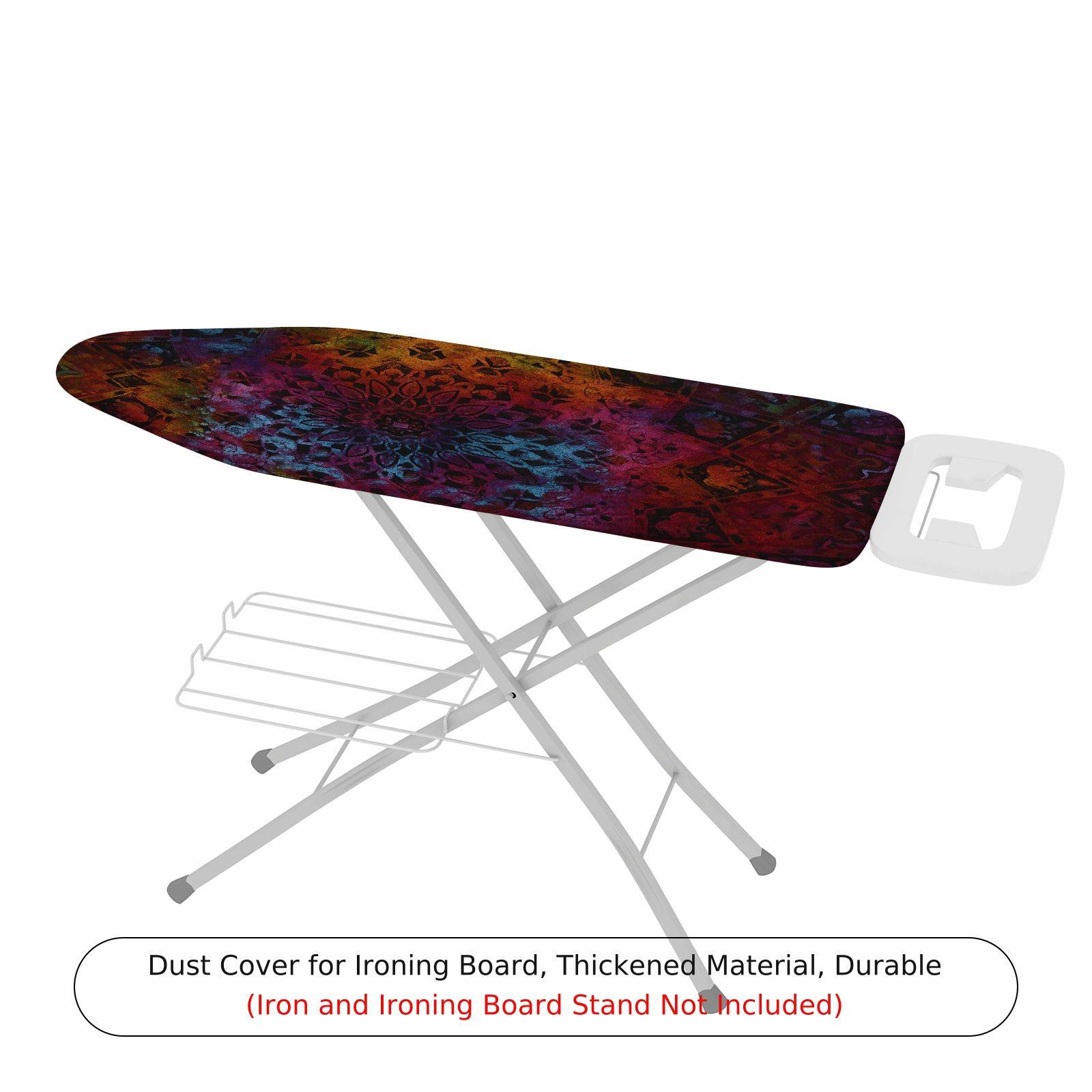 1-Piece Abstract Colorful Pattern Artistic  Ironing Board Cover, Universal Size, Without Board