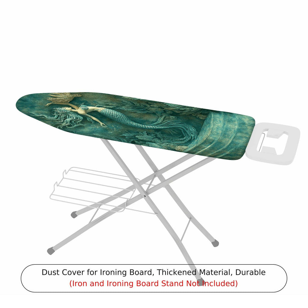 1-Piece Vintage  Ocean Fantasy  Ironing Board Cover, Universal Size, Without Board
