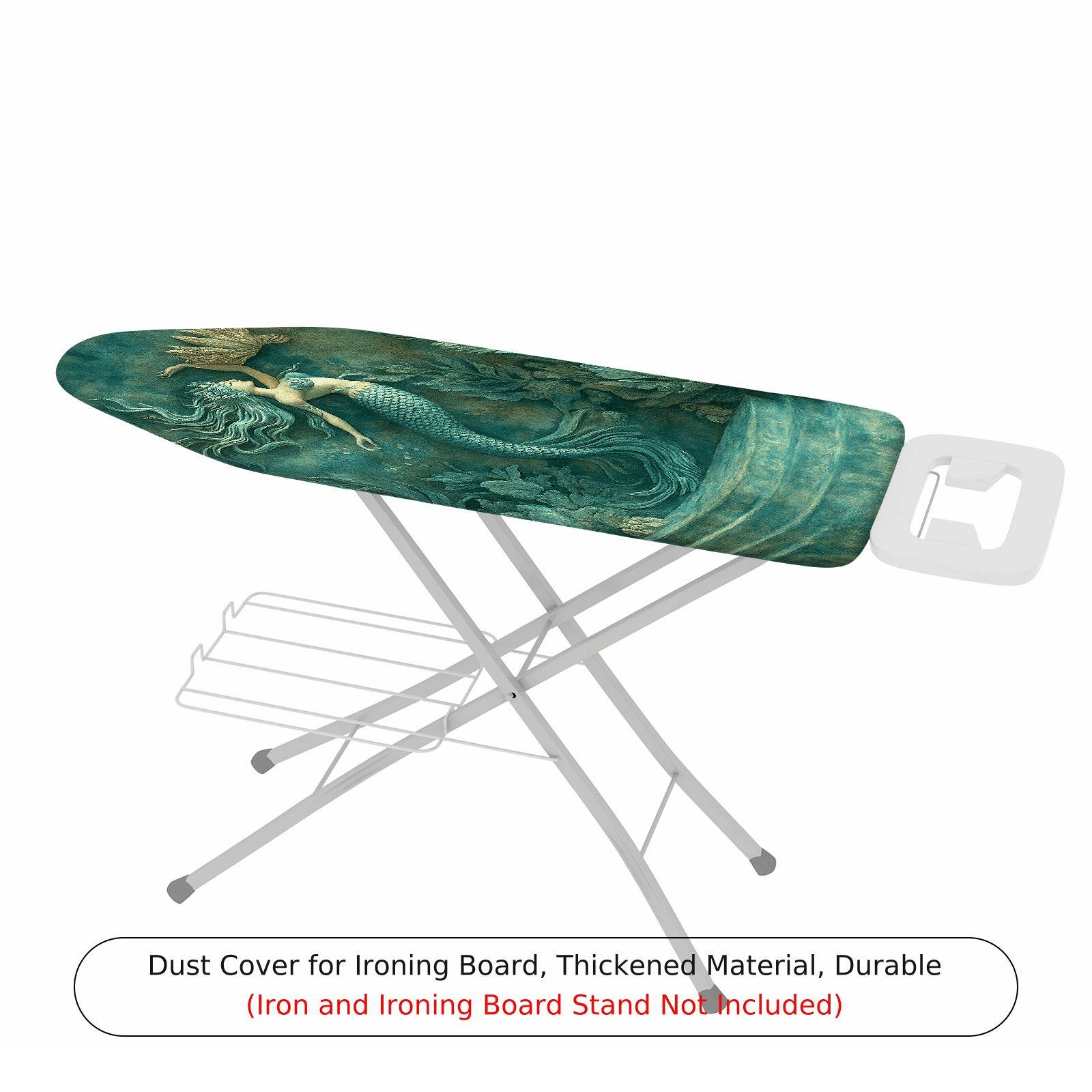 1-Piece Vintage  Ocean Fantasy  Ironing Board Cover, Universal Size, Without Board