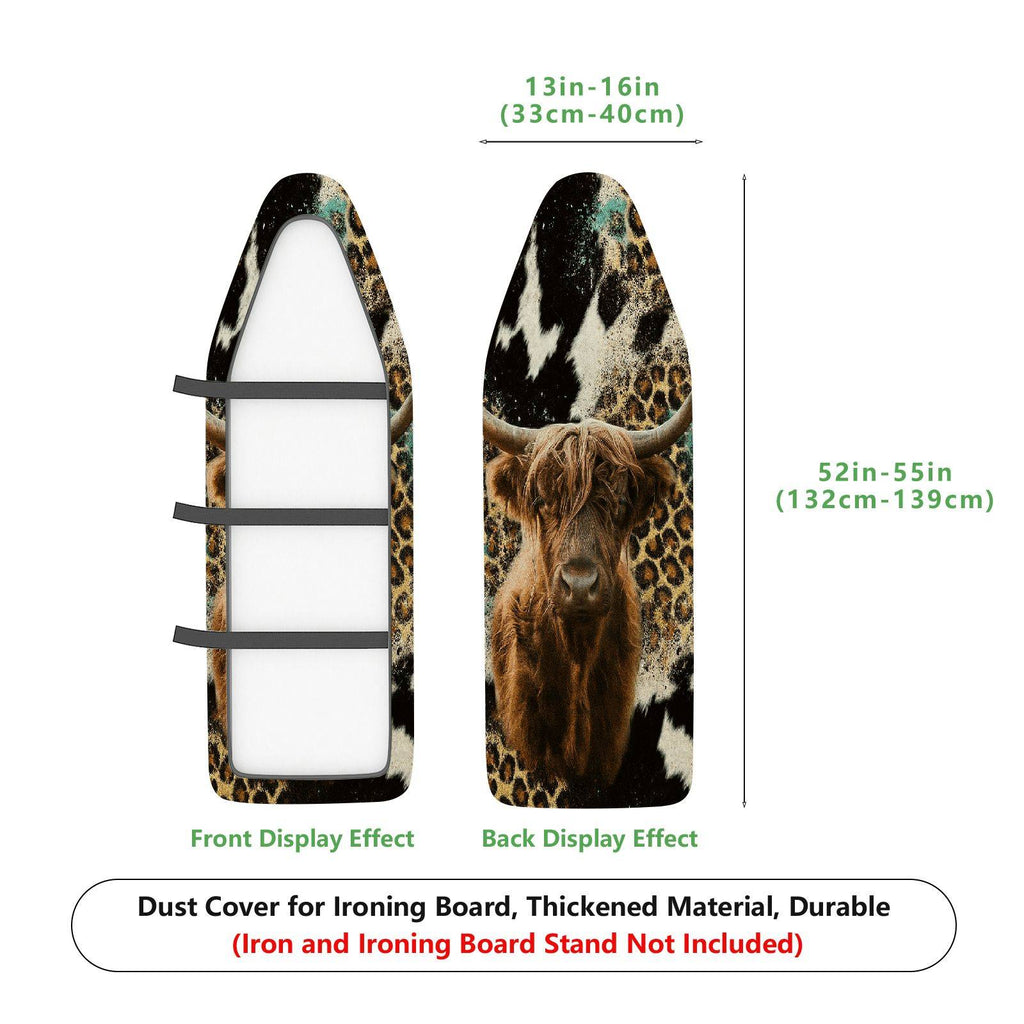 1-Piece Animal Print Safari Wild  Ironing Board Cover, Universal Size, Without Board
