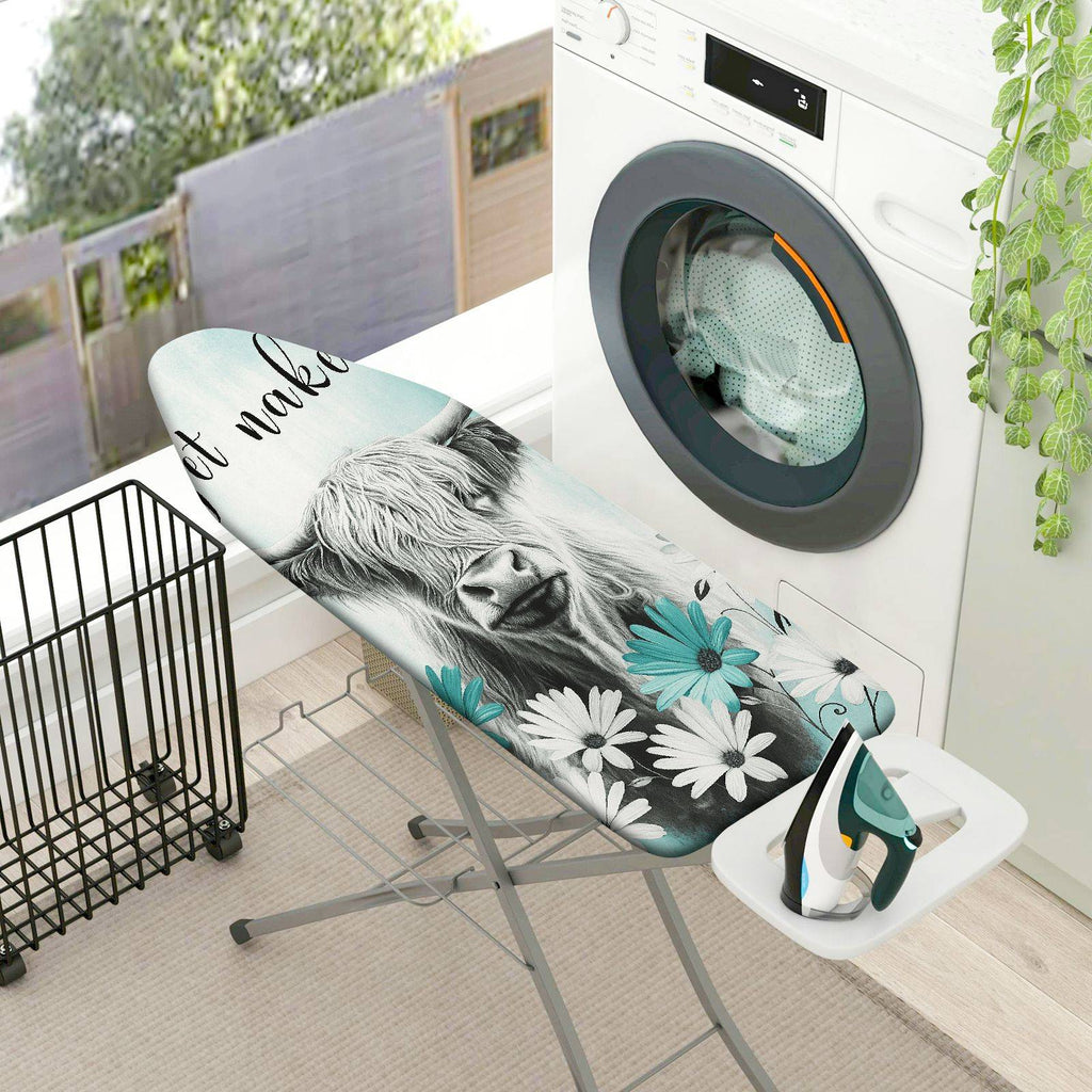 1-Piece Animal Floral Text  Ironing Board Cover, Universal Size, Without Board