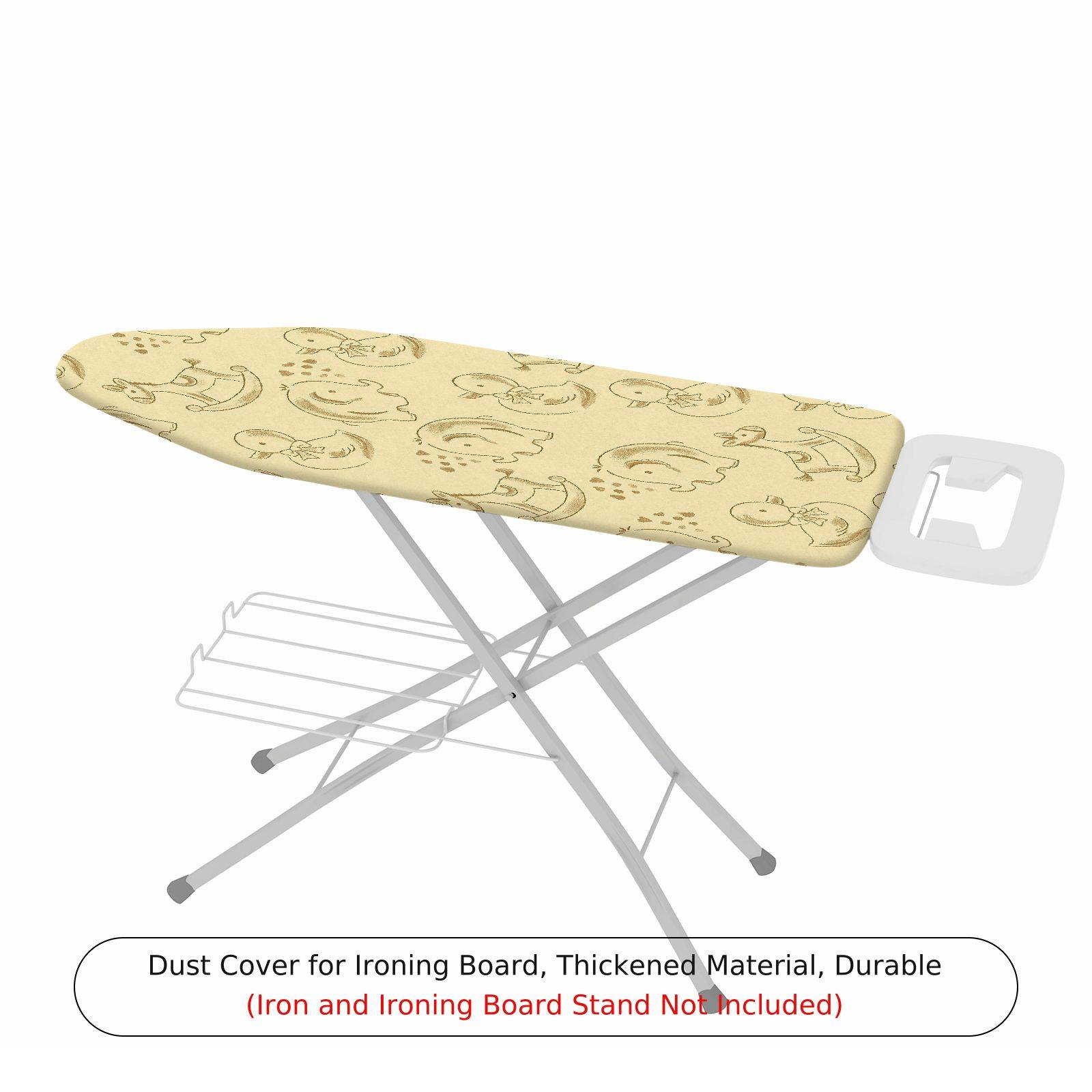 1-Piece Animal Beige  Ironing Board Cover, Universal Size, Without Board