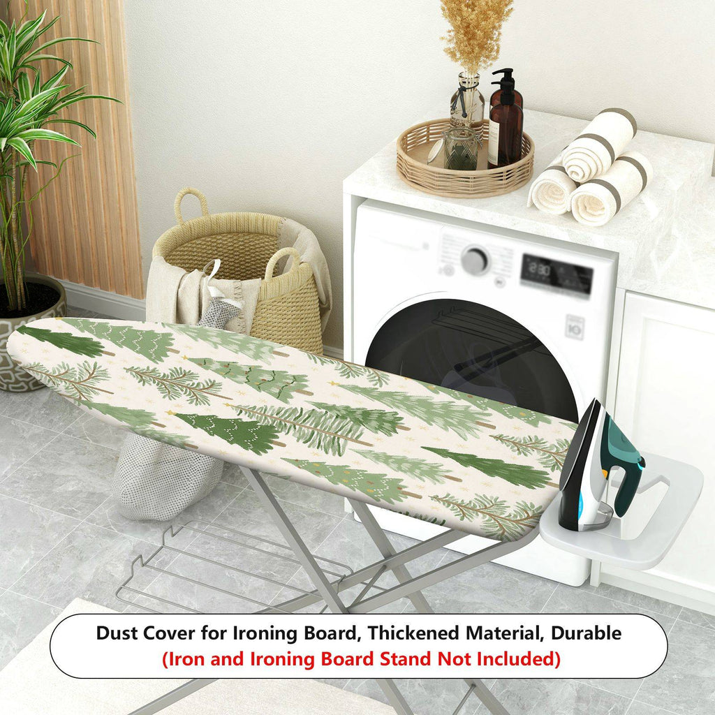 1-Piece Christmas Tree Forest Decor Nature  Ironing Board Cover, Universal Size, Without Board