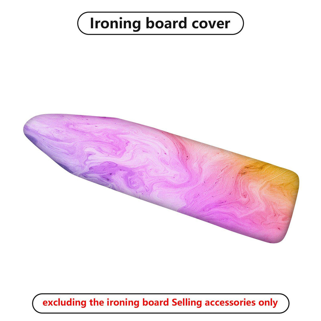 1-Piece Purple Pink Gradient Swirl Pattern  Ironing Board Cover, Universal Size, Without Board