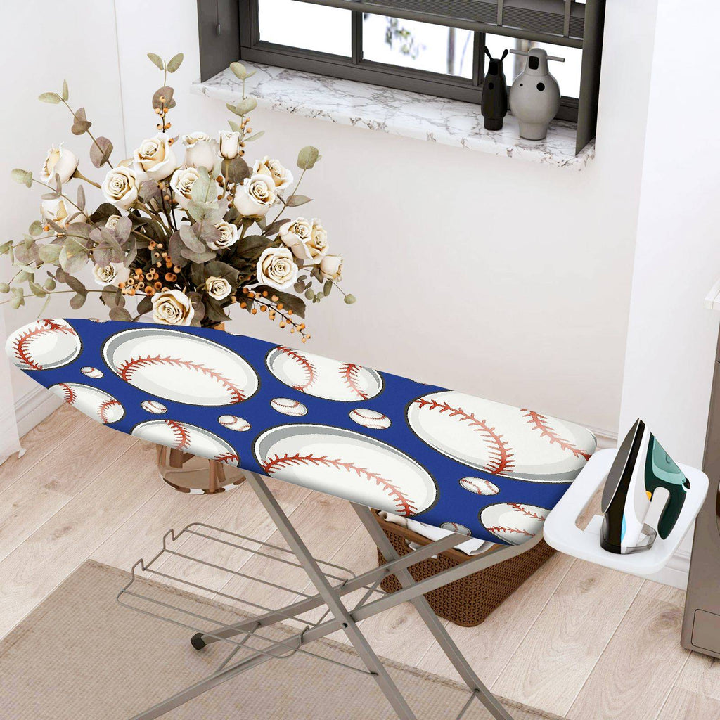 1-Piece Baseball Sport Fun  Ironing Board Cover, Universal Size, Without Board