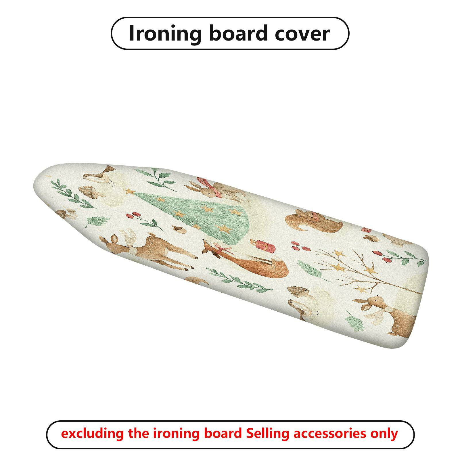1-Piece Animal Christmas  Ironing Board Cover, Universal Size, Without Board
