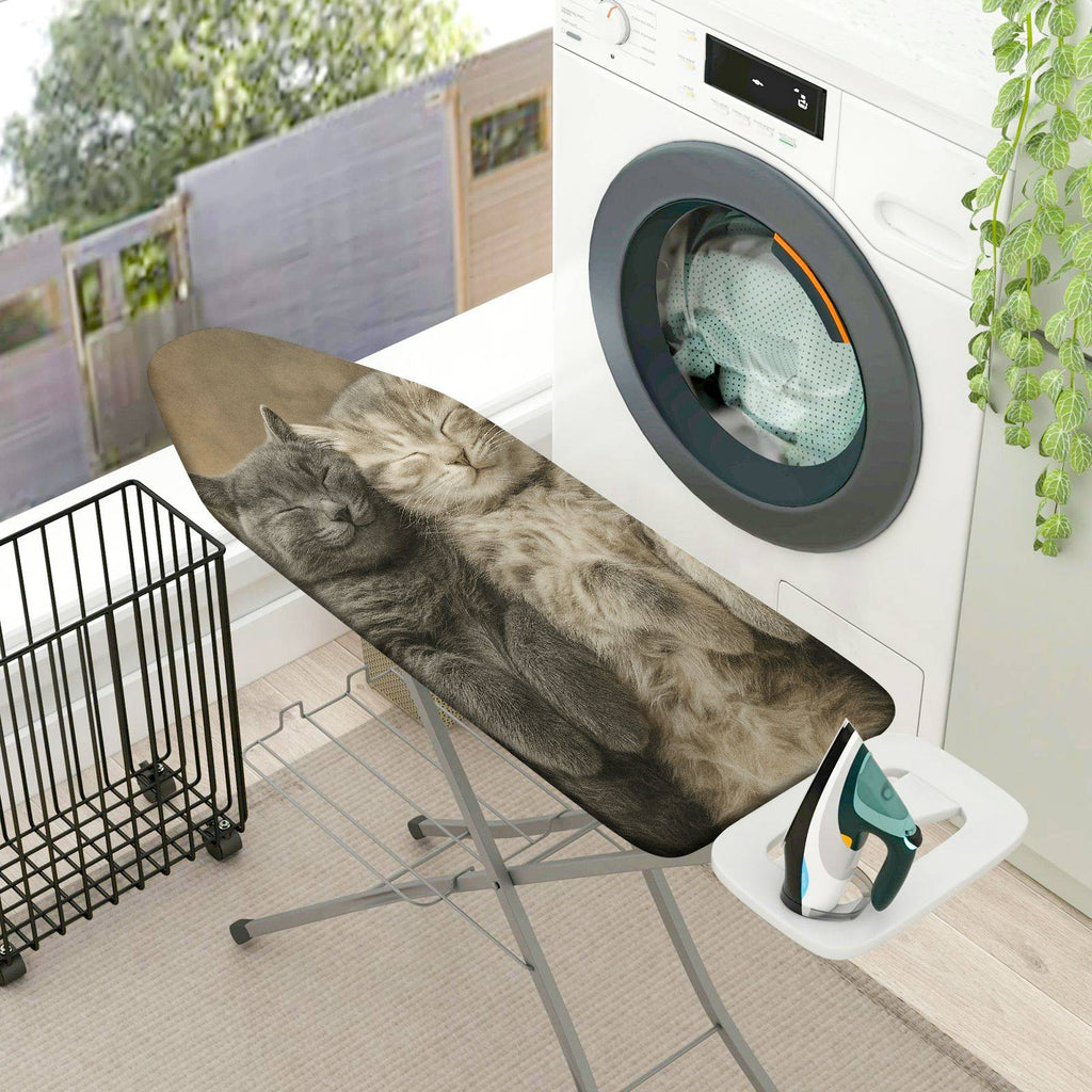 1-Piece Cute Cat Animal Print  Ironing Board Cover, Universal Size, Without Board