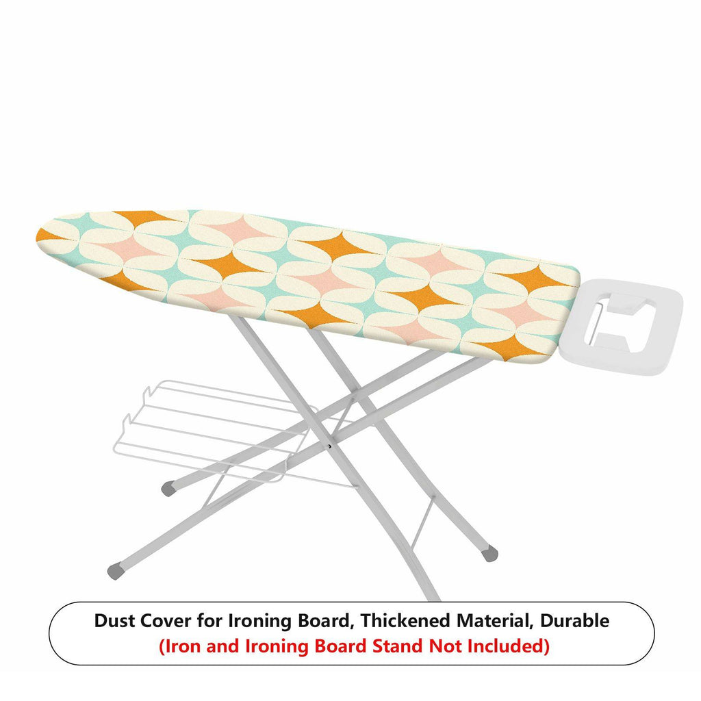 1-Piece Geometric Retro Modern  Ironing Board Cover, Universal Size, Without Board