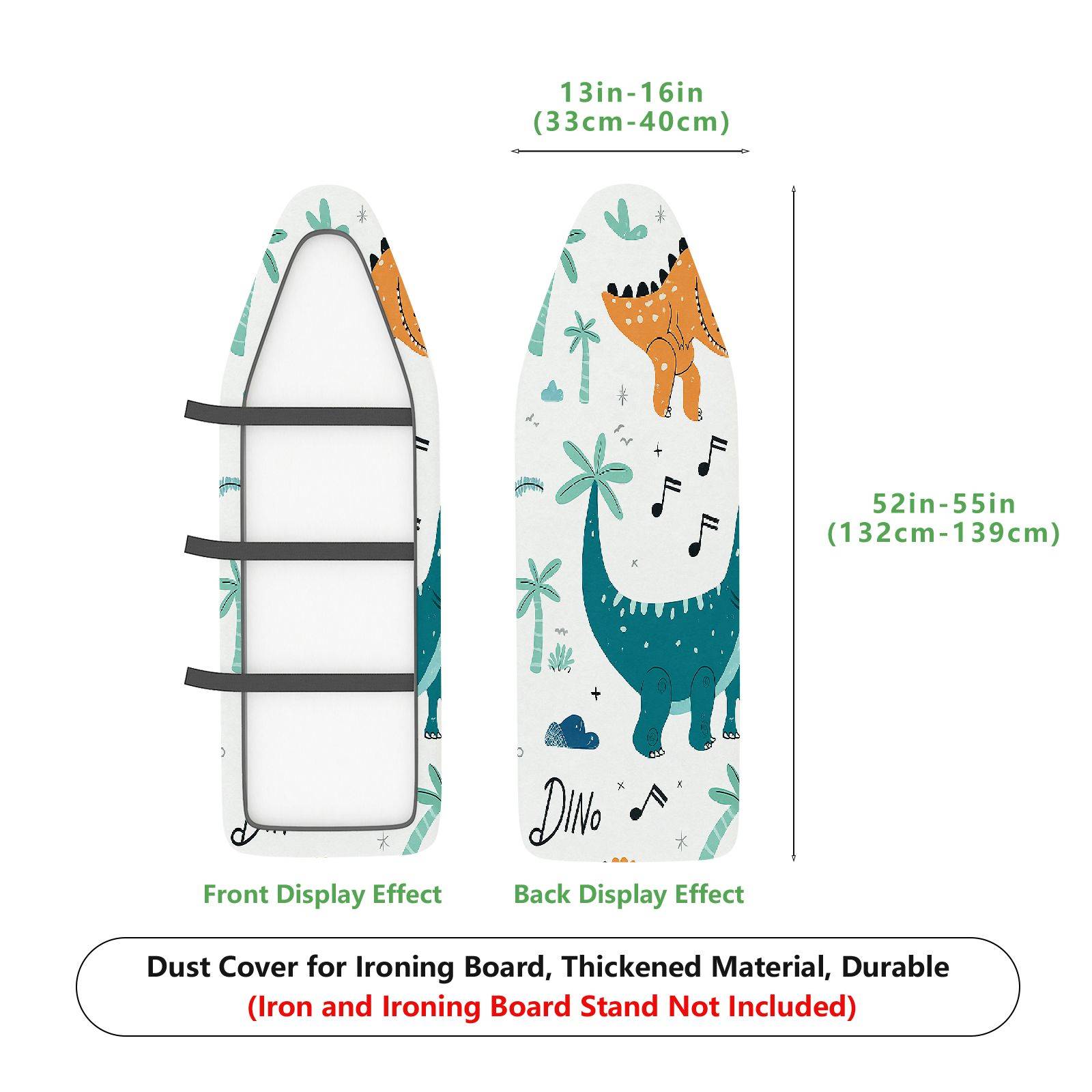 1-Piece Animal  Plant  Ironing Board Cover, Universal Size, Without Board